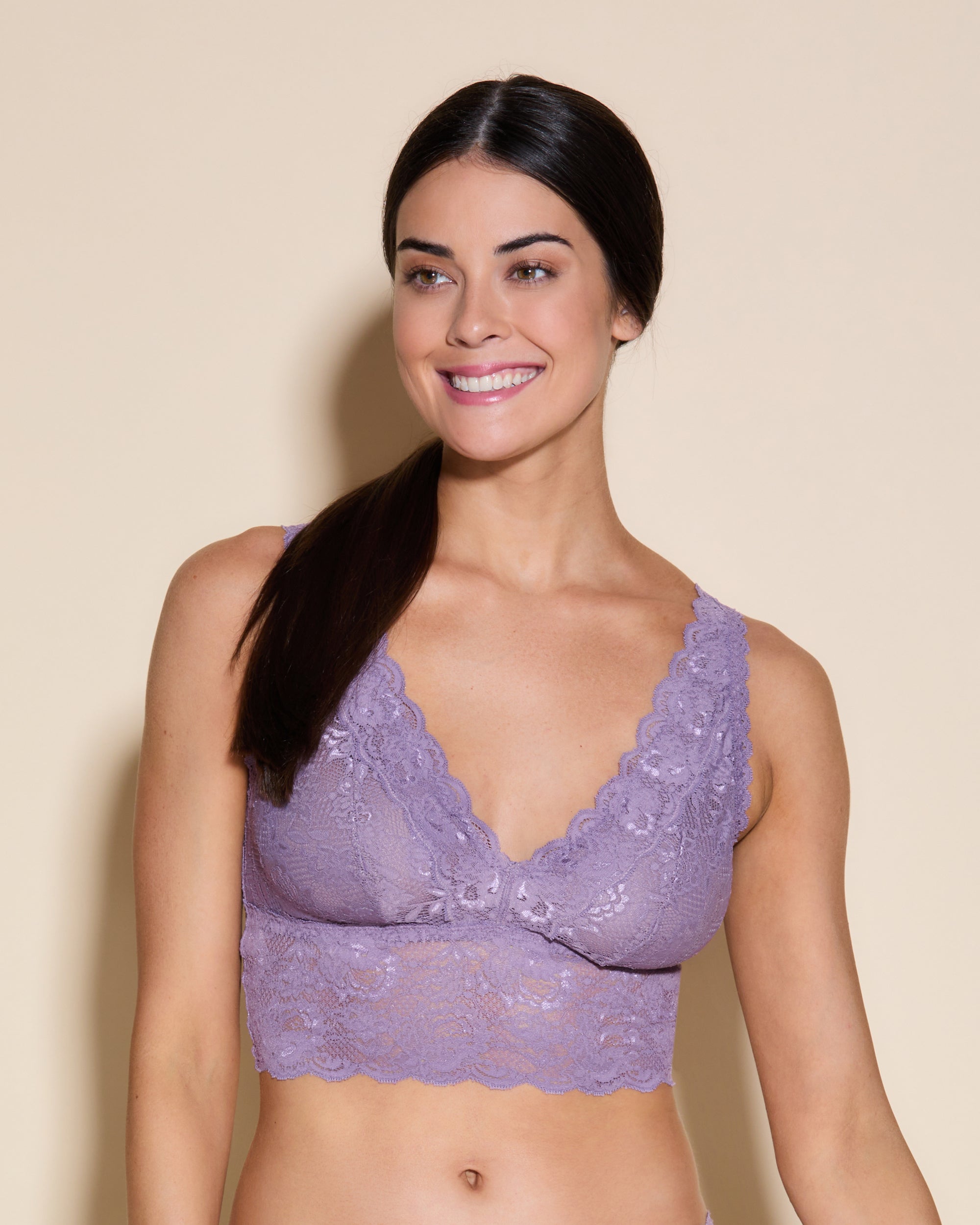 Violette Bralette - Never Say Never Brassière Décolleté Plongeant Longline