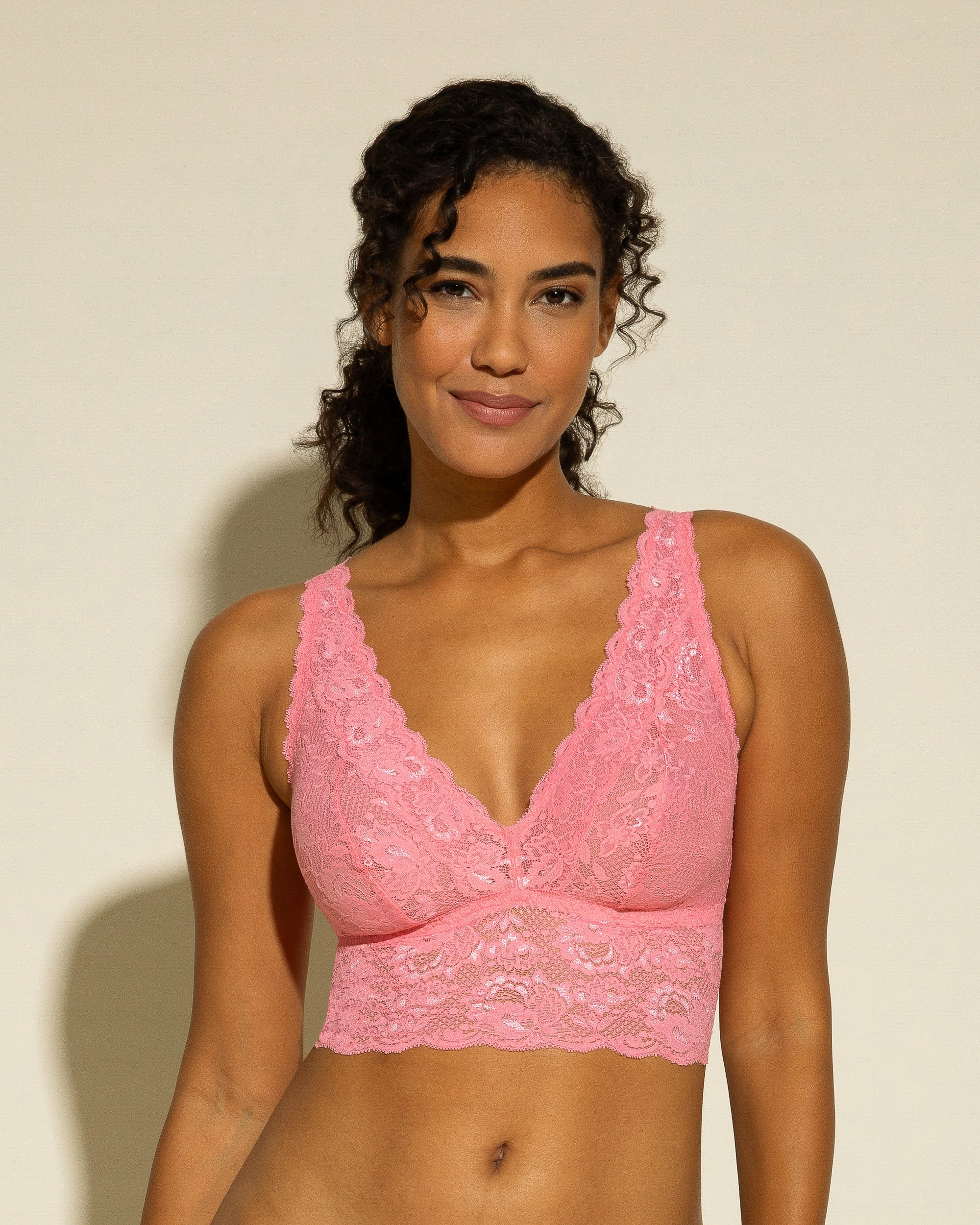 Rosada Bralette - Never Say Never Bralette Tipo Top Escotado