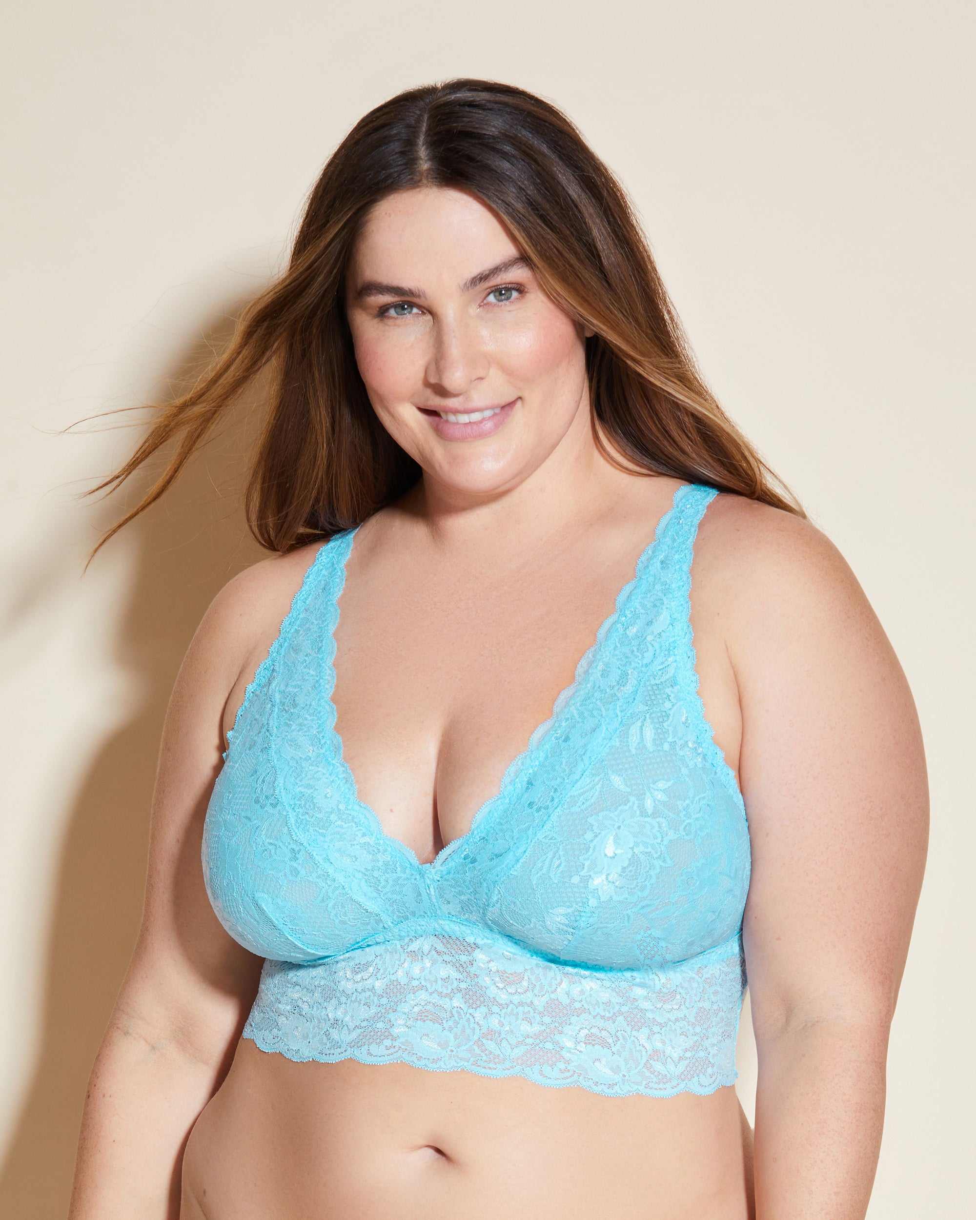 Blu Bralette - Never Say Never Bralette Extended Plungie Longline