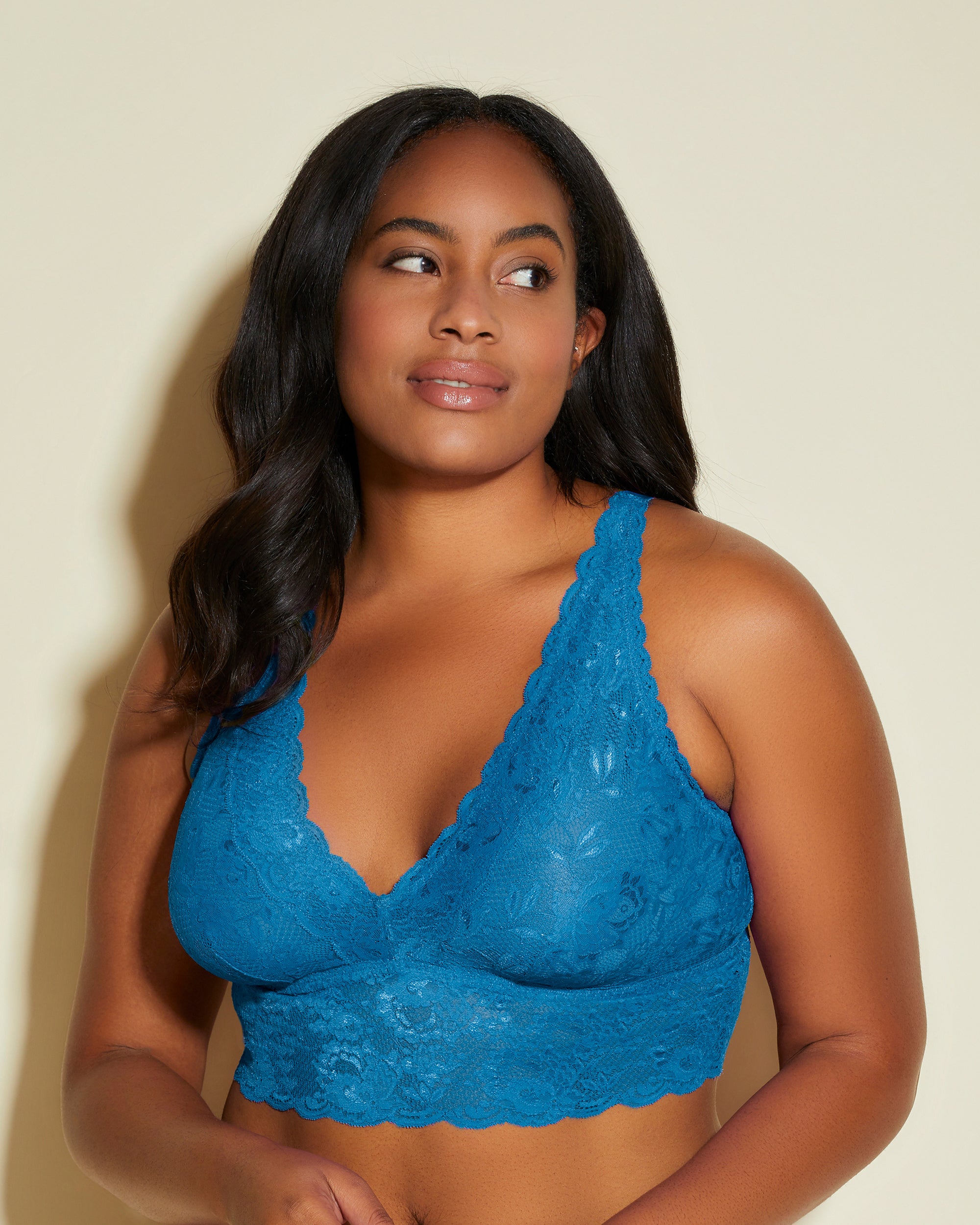 Blu Bralette - Never Say Never Bralette Extended Plungie Longline