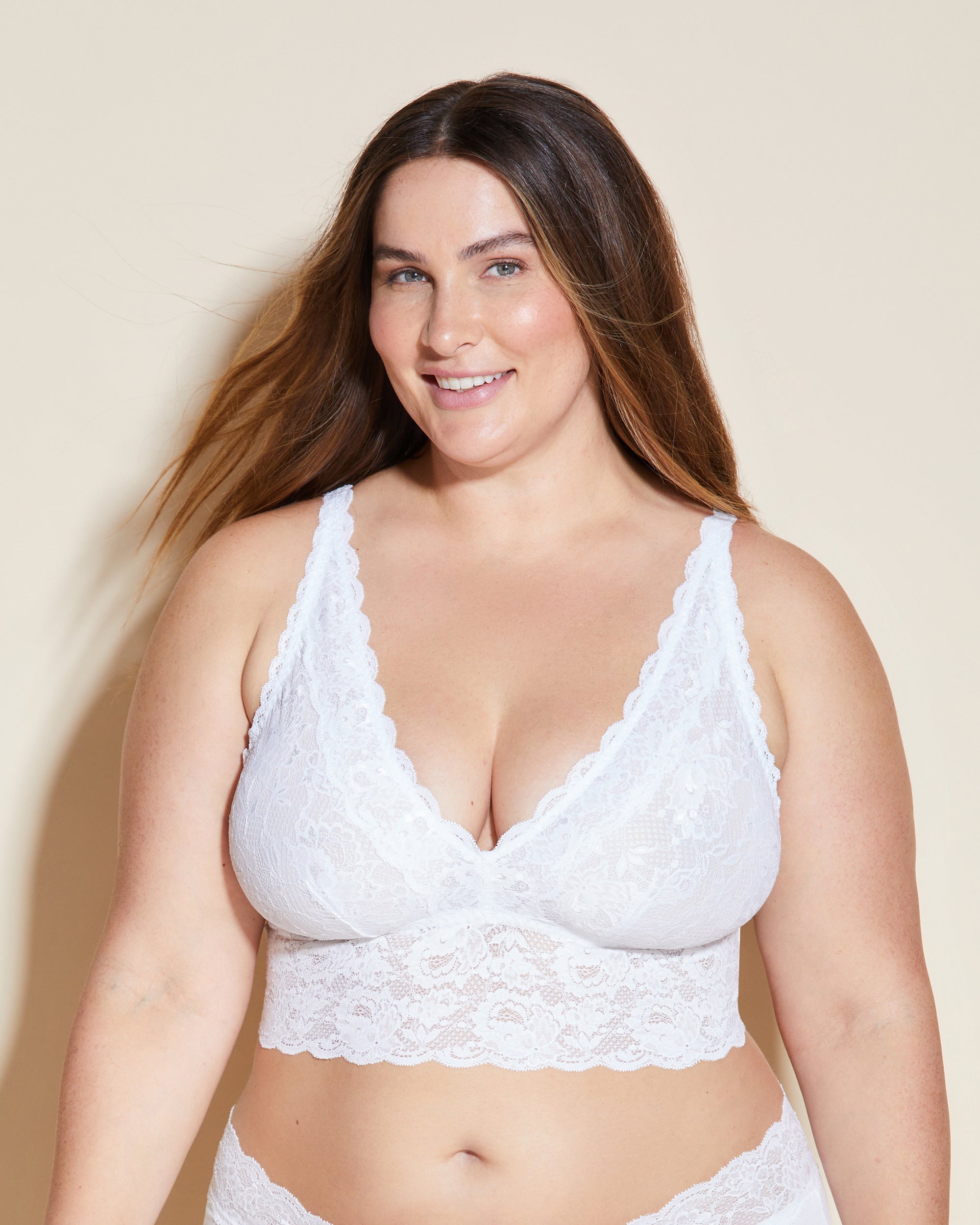 Bianco Bralette - Never Say Never Bralette Extended Plungie Longline