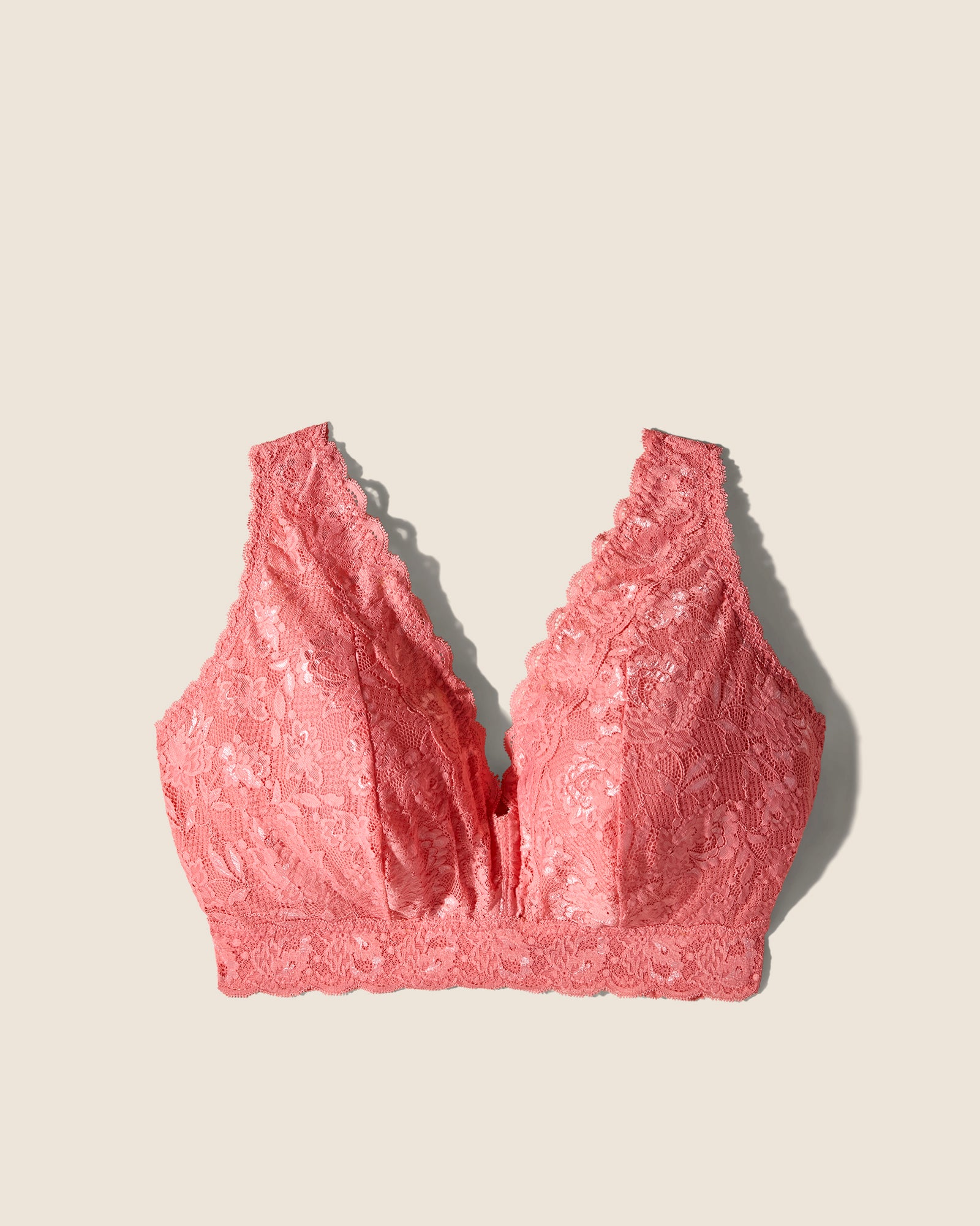 Rose Bralette - Never Say Never Brassière Décolleté Plongeant Ultra Curvy
