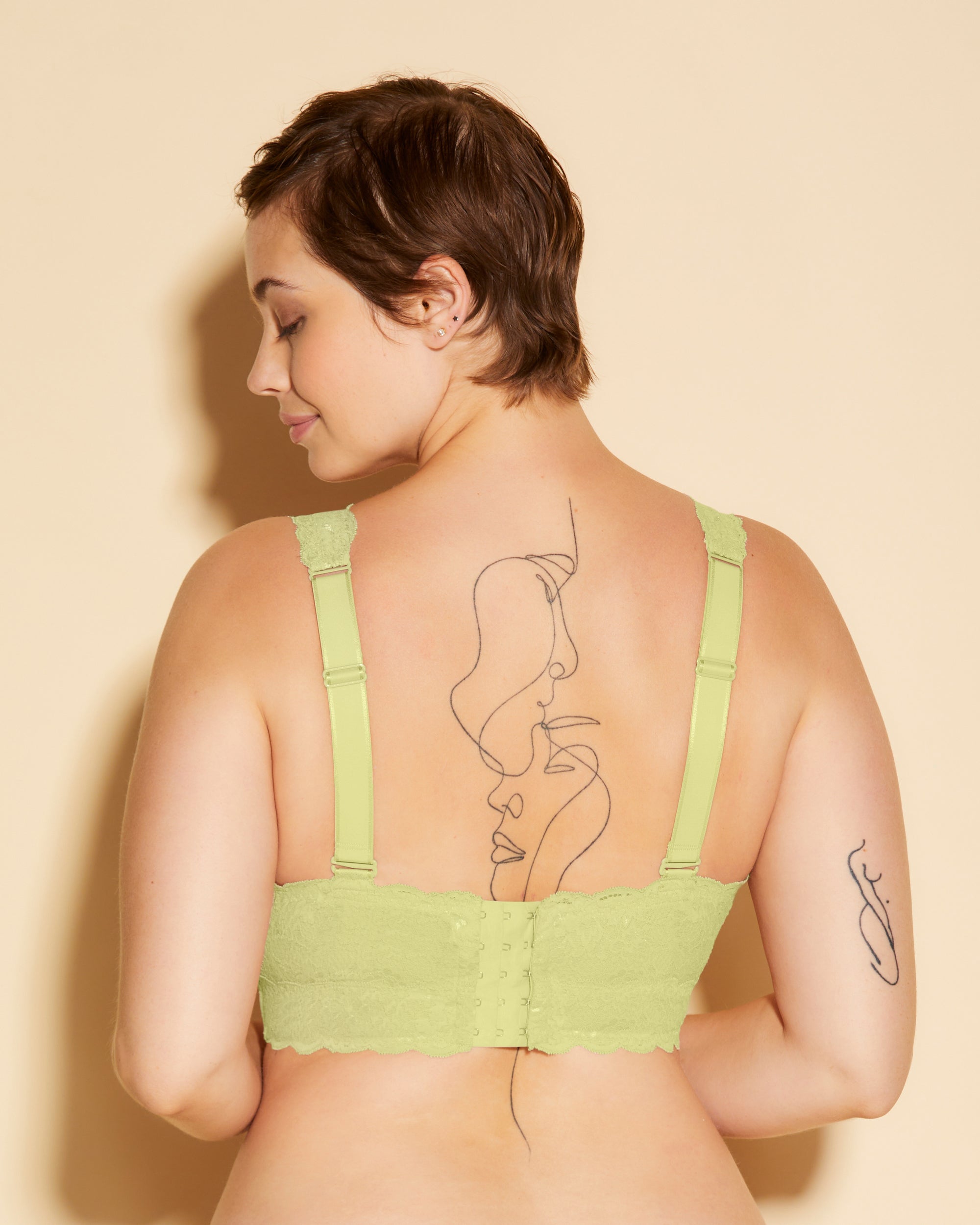 Verte Bralette - Never Say Never Bralette Longue Plungie Super Curvy