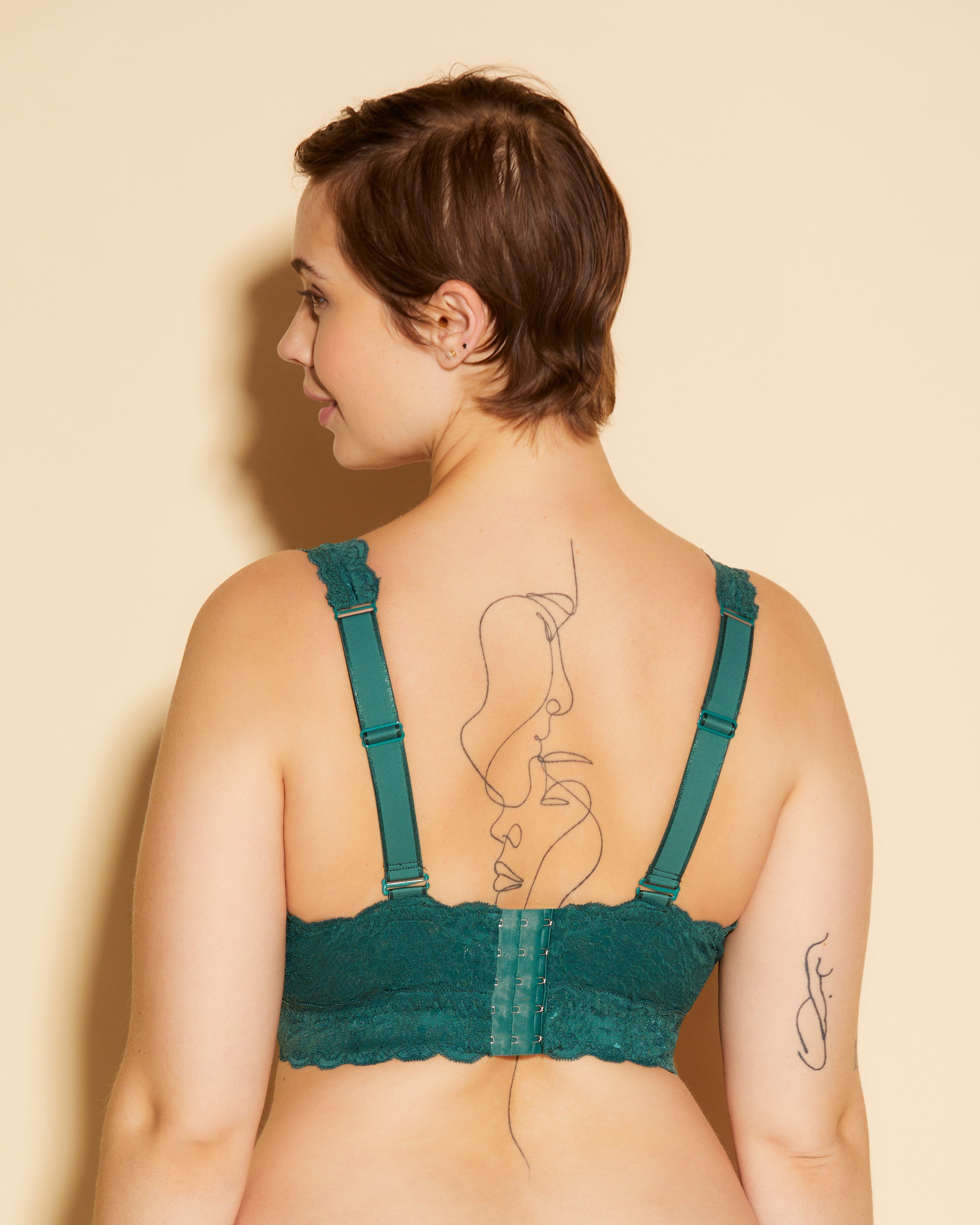 Verte Bralette - Never Say Never Bralette Longue Plungie Super Curvy