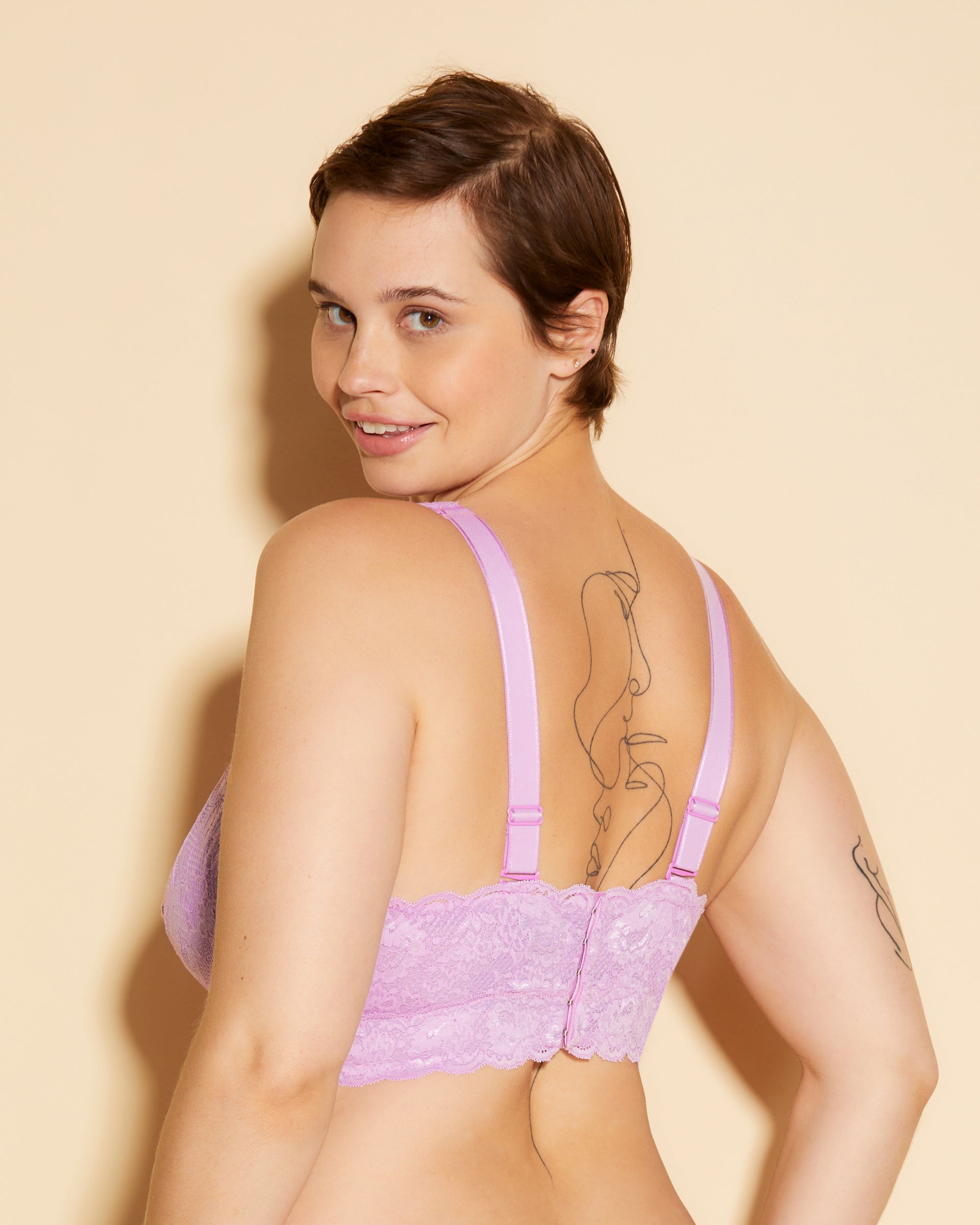 Violette Bralette - Never Say Never Bralette Longue Plungie Super Curvy