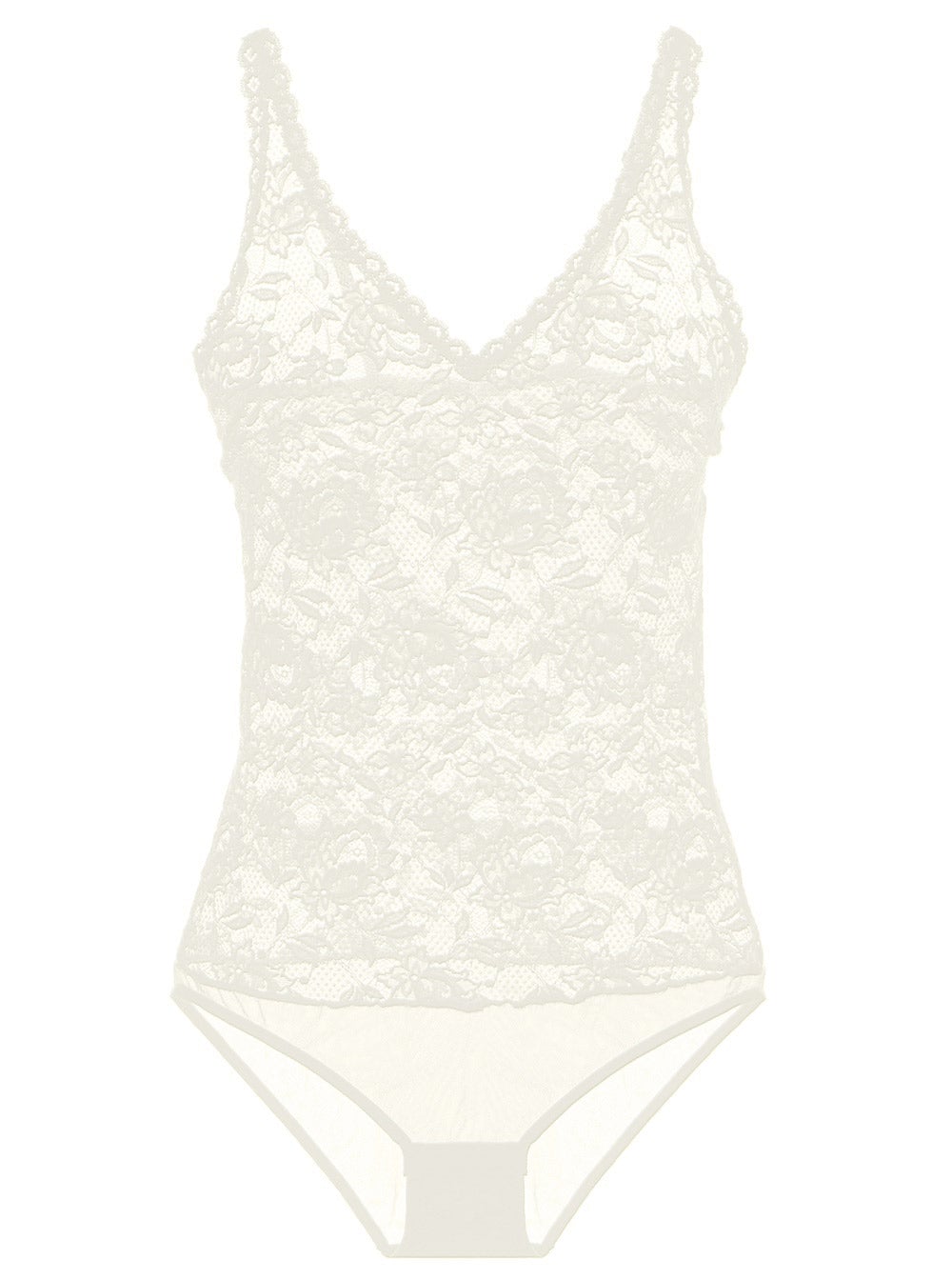 White Teddy - Never Say Never Never Say Never Full Back Bodysuit