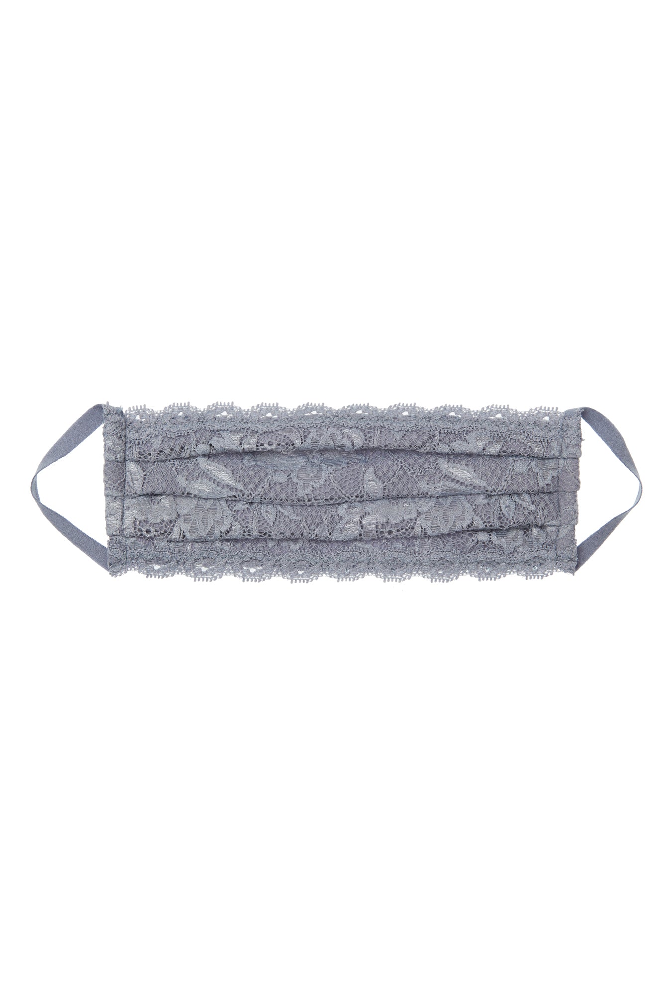 Grigio Accessori - Never Say Never Pleated Face Mask
