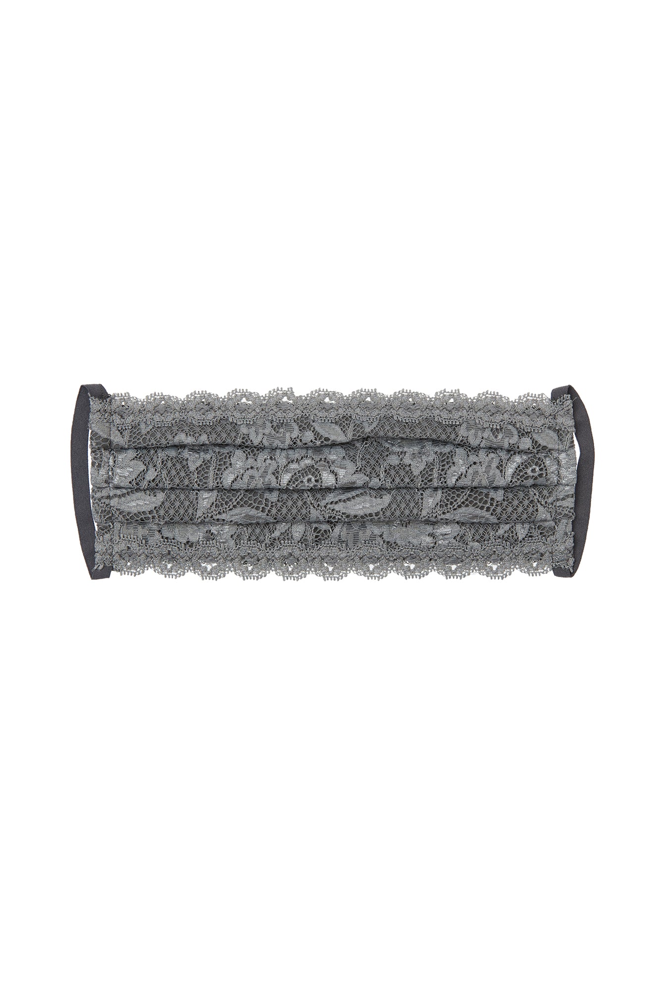 Grigio Accessori - Never Say Never Pleated Face Mask
