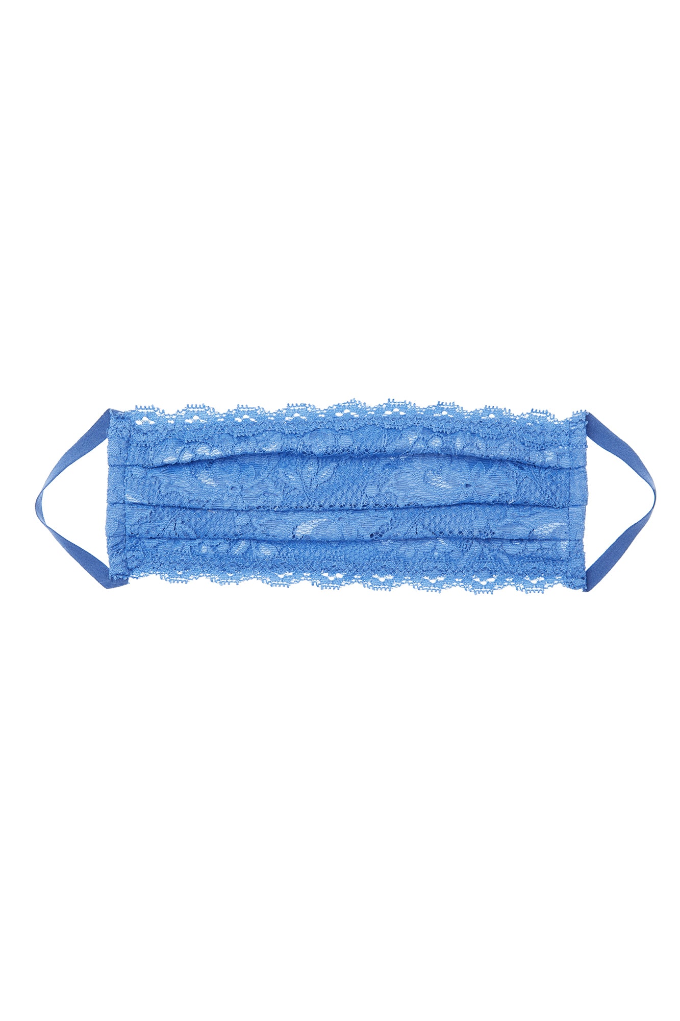 Blau Accessoire - Never Say Never Pleated Face Mask