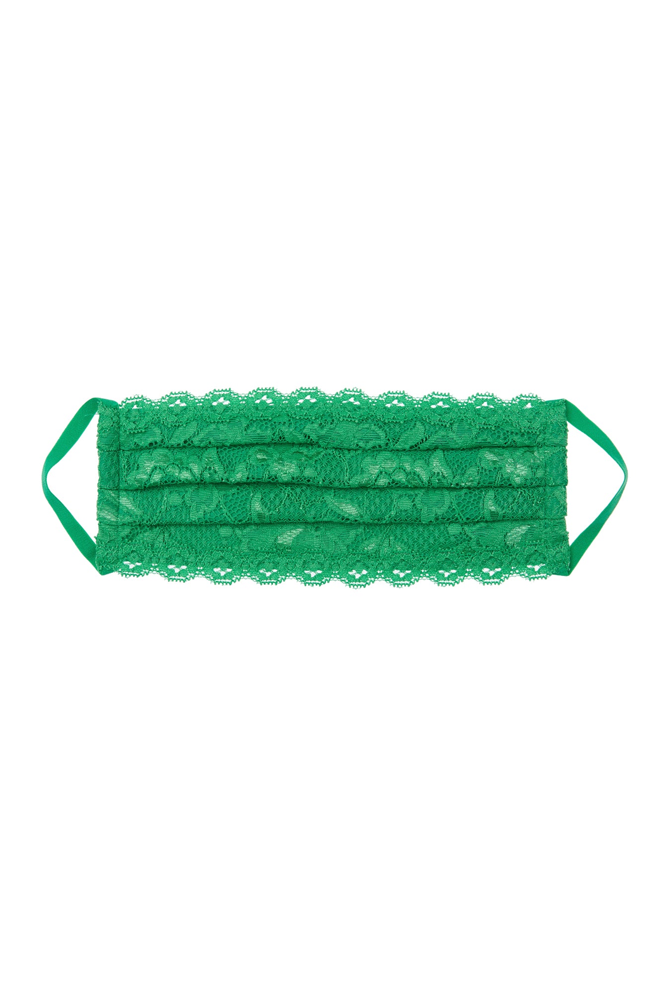 Verde Accessori - Never Say Never Pleated Face Mask