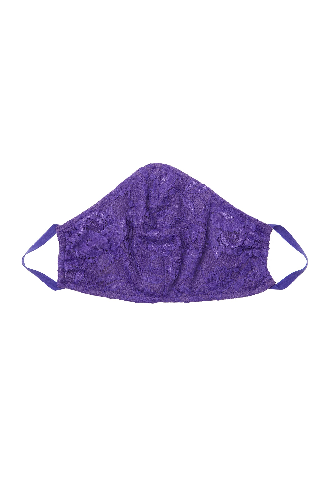 Púrpura Accesorios - Never Say Never V Face Mask