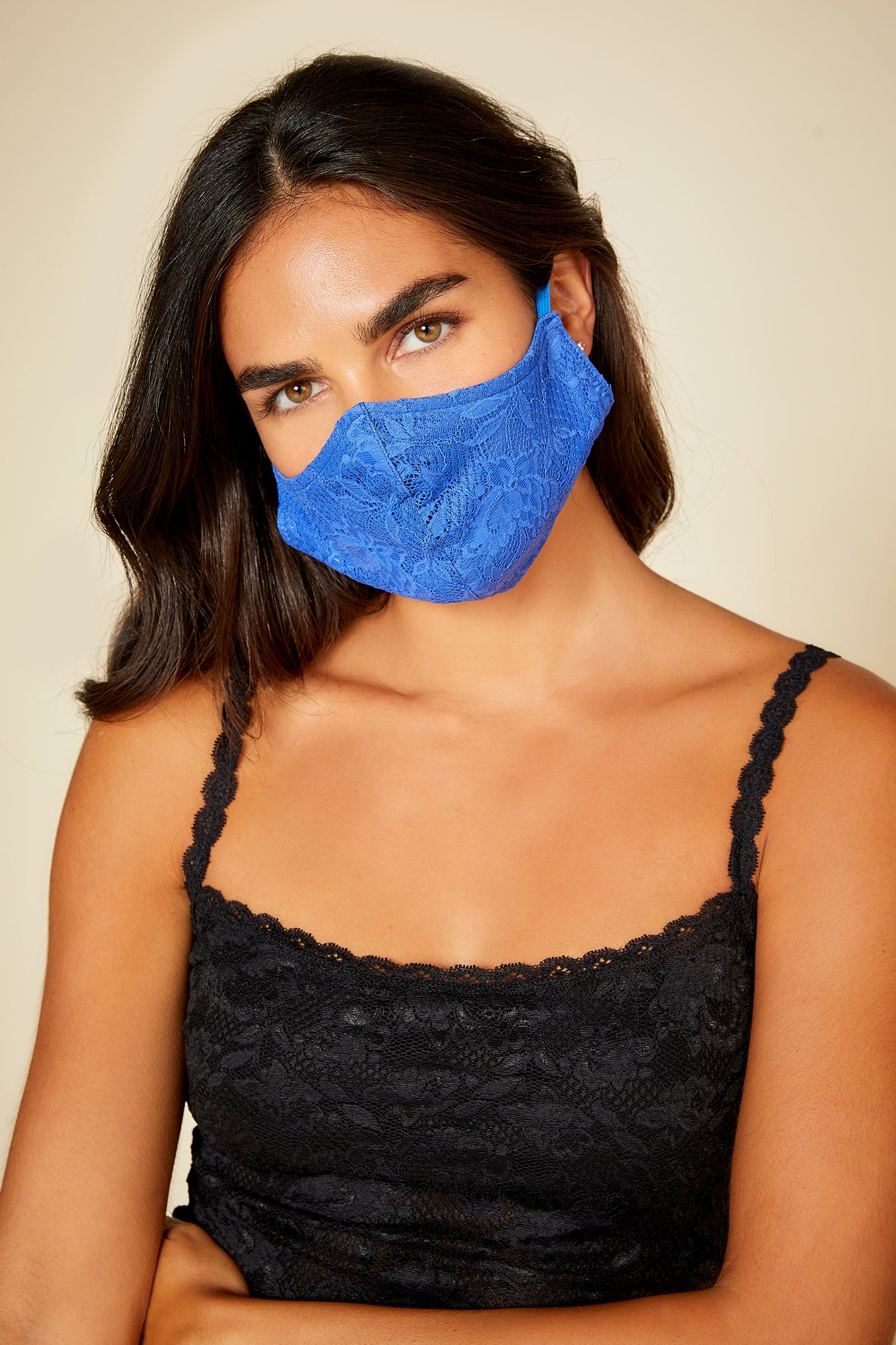 Bleue Accessoire - Never Say Never Masque Visage V