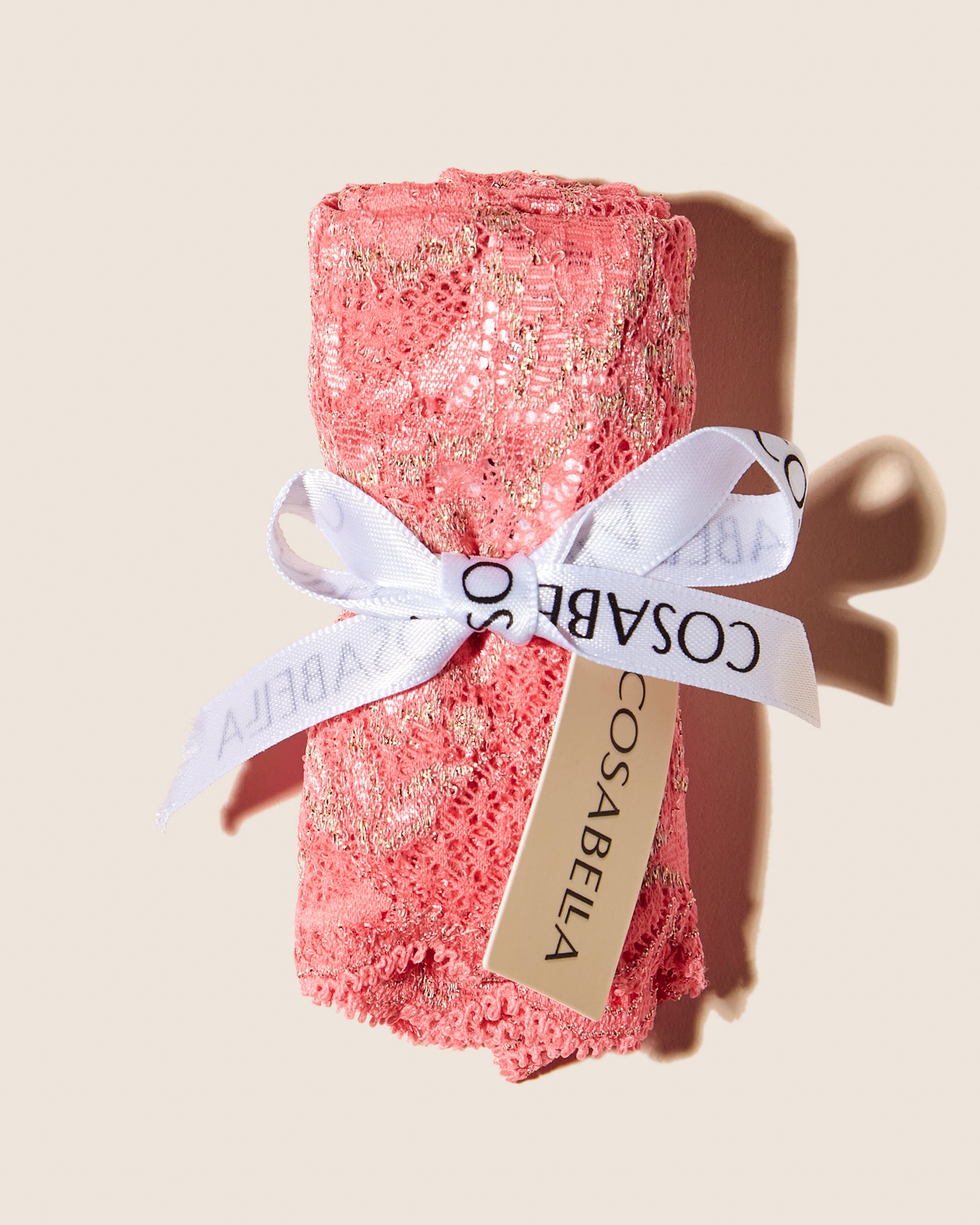 Orange Thong - Never Say Never Metallics Comfie Thong