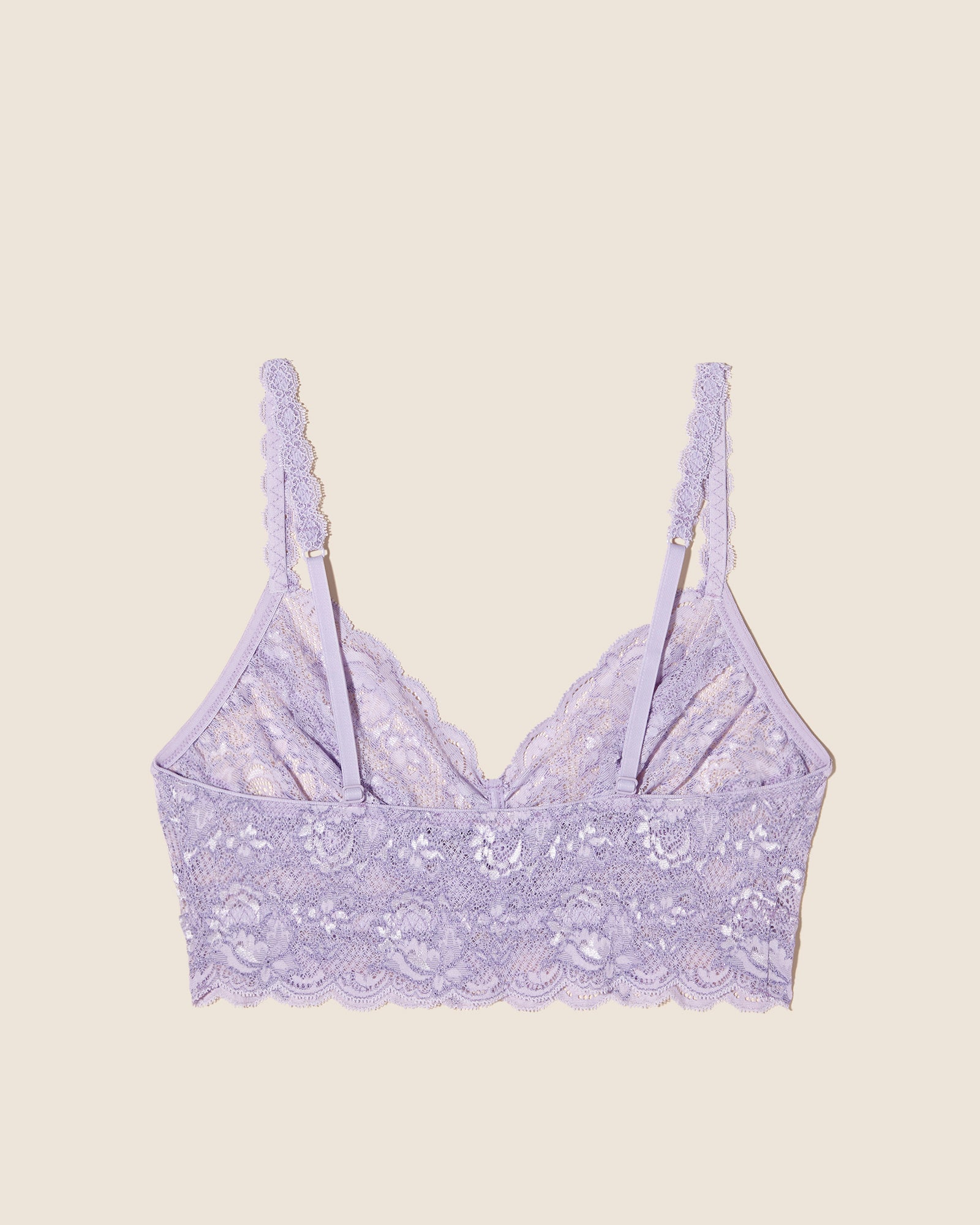 Purple Bralette - Never Say Never Metallics Sweetie Bralette