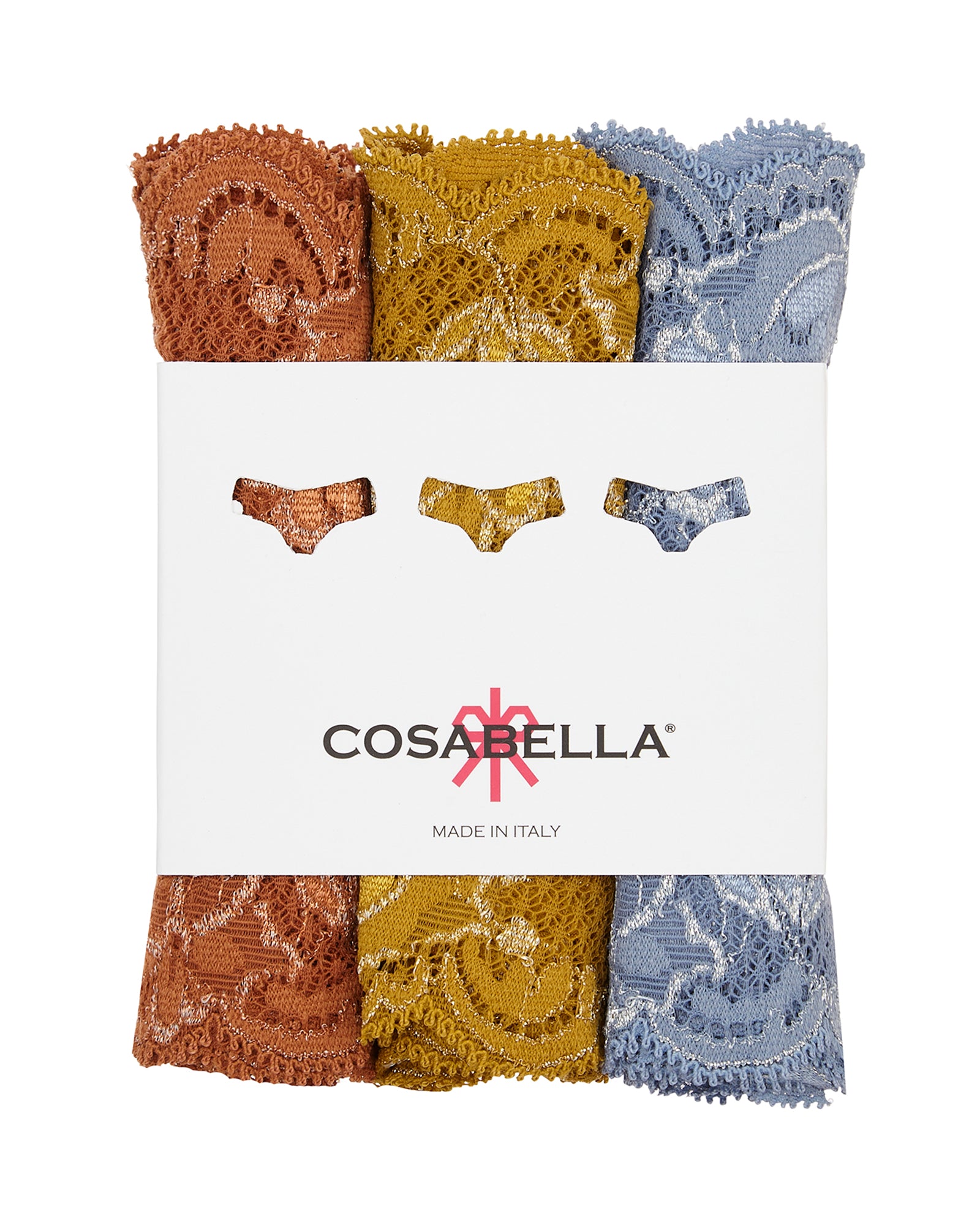 Multi Perizoma - Never Say Never Metallics Confezione 3 Perizomi Comfie