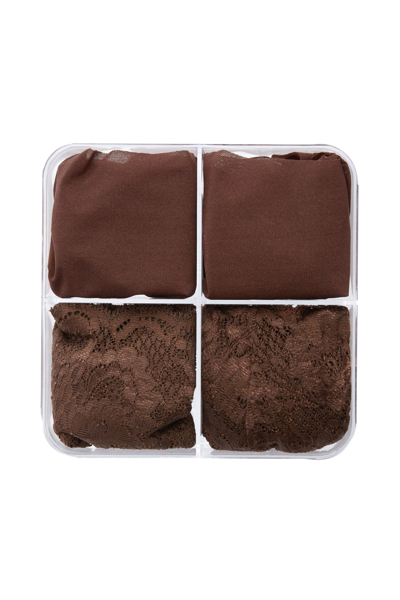 Braun Hotpants - Never Say Never Aire Box Of Chocolate 4 Square Pack