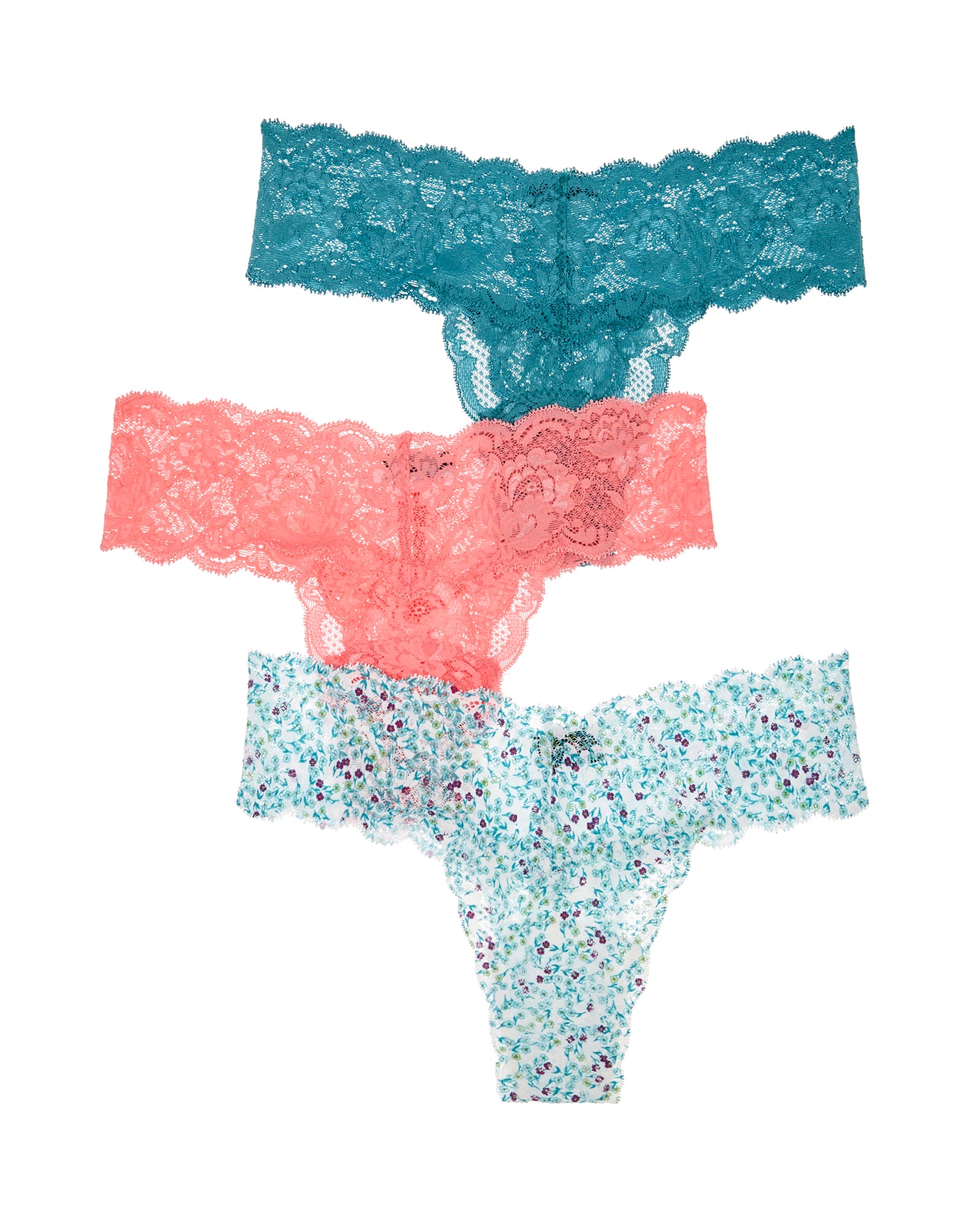 Multi Tangas - Never Say Never Pack De 3 Tangas Cutie