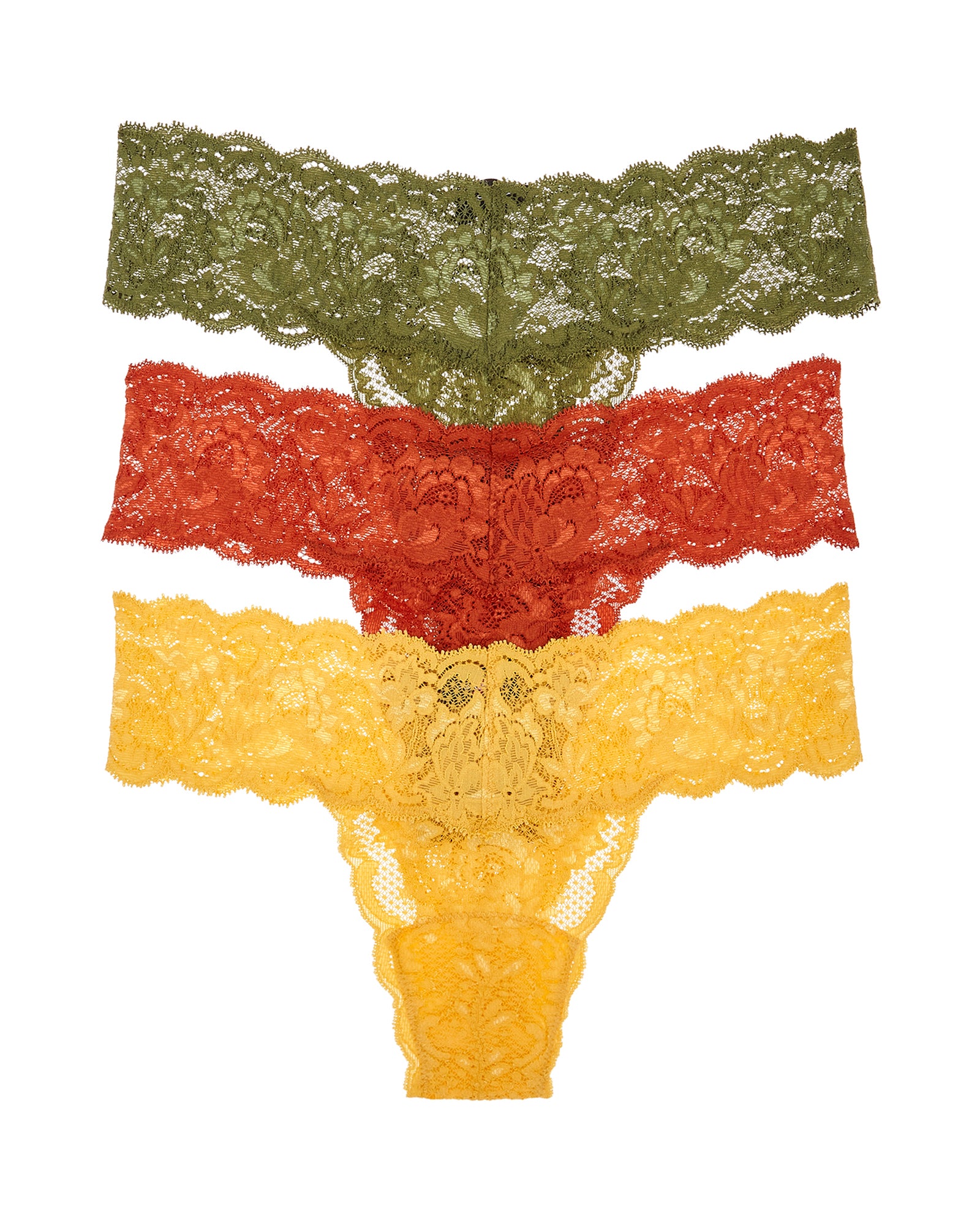 Multi Tangas - Never Say Never Pack De 3 Tangas Bajos