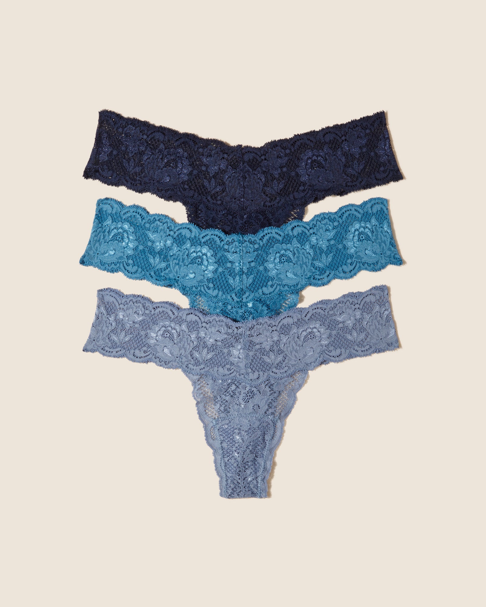 Multi Tangas - Never Say Never Pack De 3 Tangas Bajos