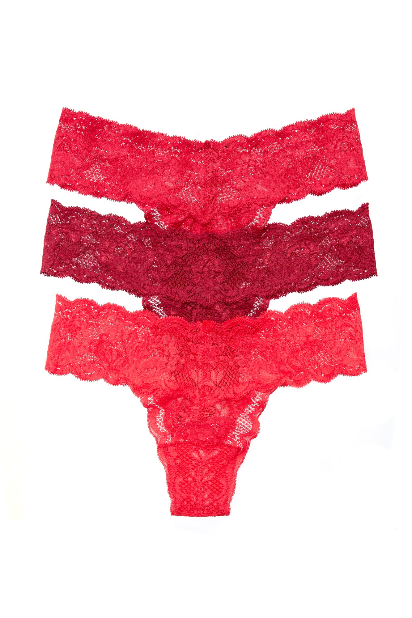 Red Thong - Never Say Never Thong Pack Lr Thong