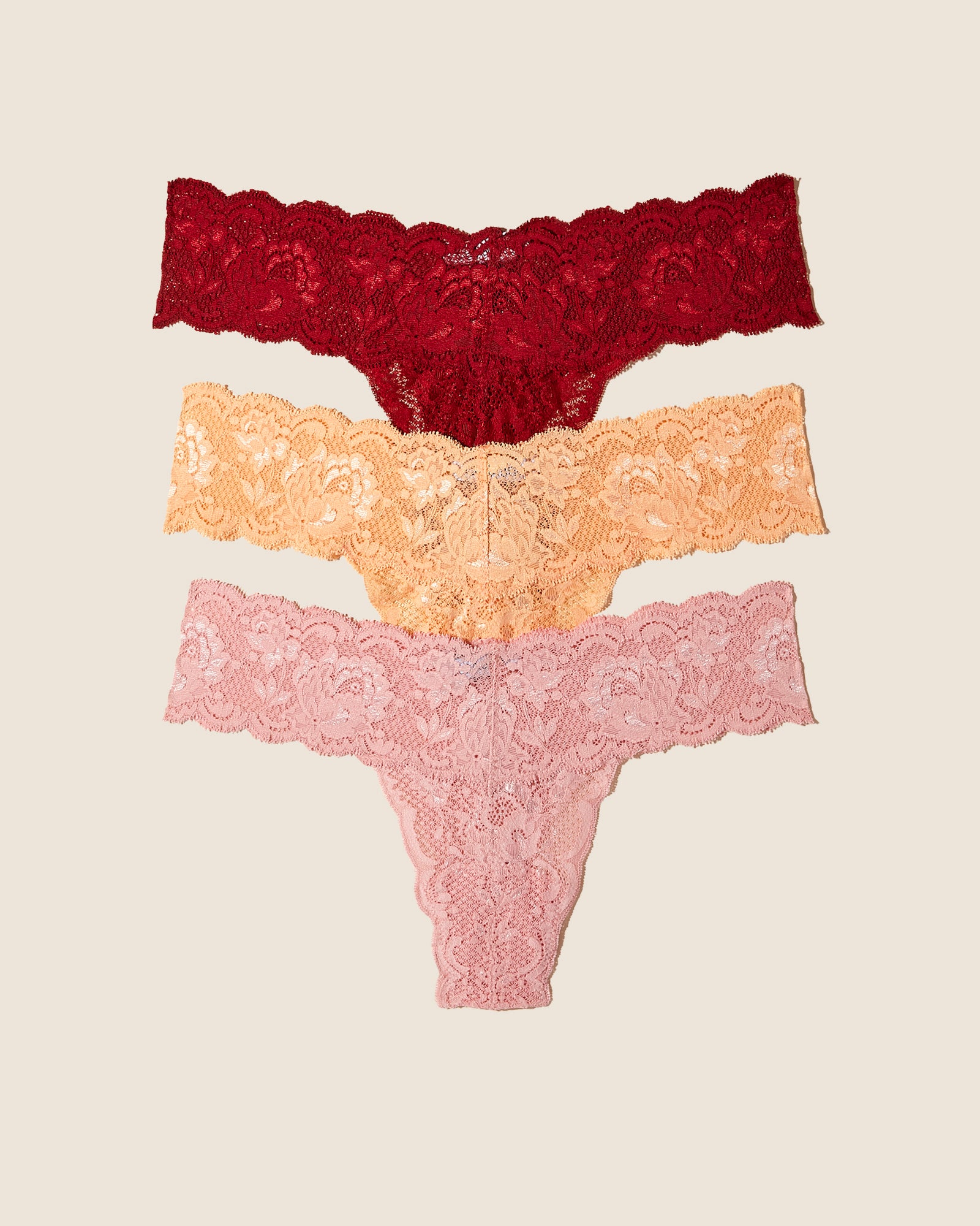 Multi Tanga - Never Say Never 3Er-Pack Lr Tanga