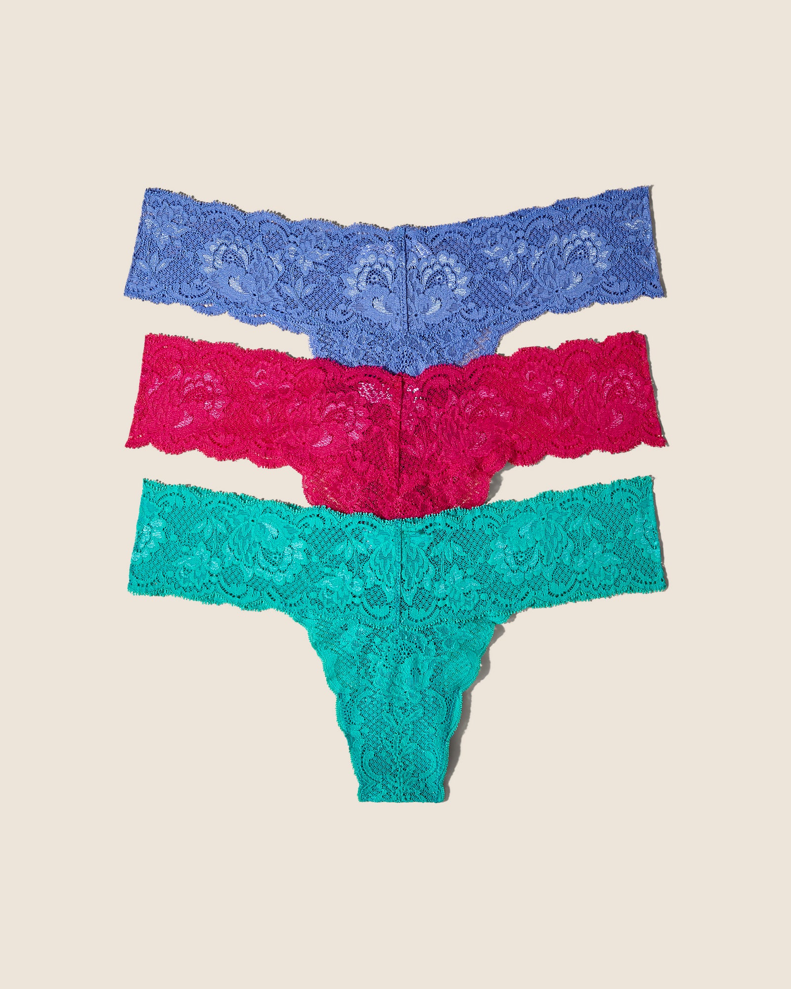 Multi Tanga - Never Say Never 3Er-Pack Lr Tanga