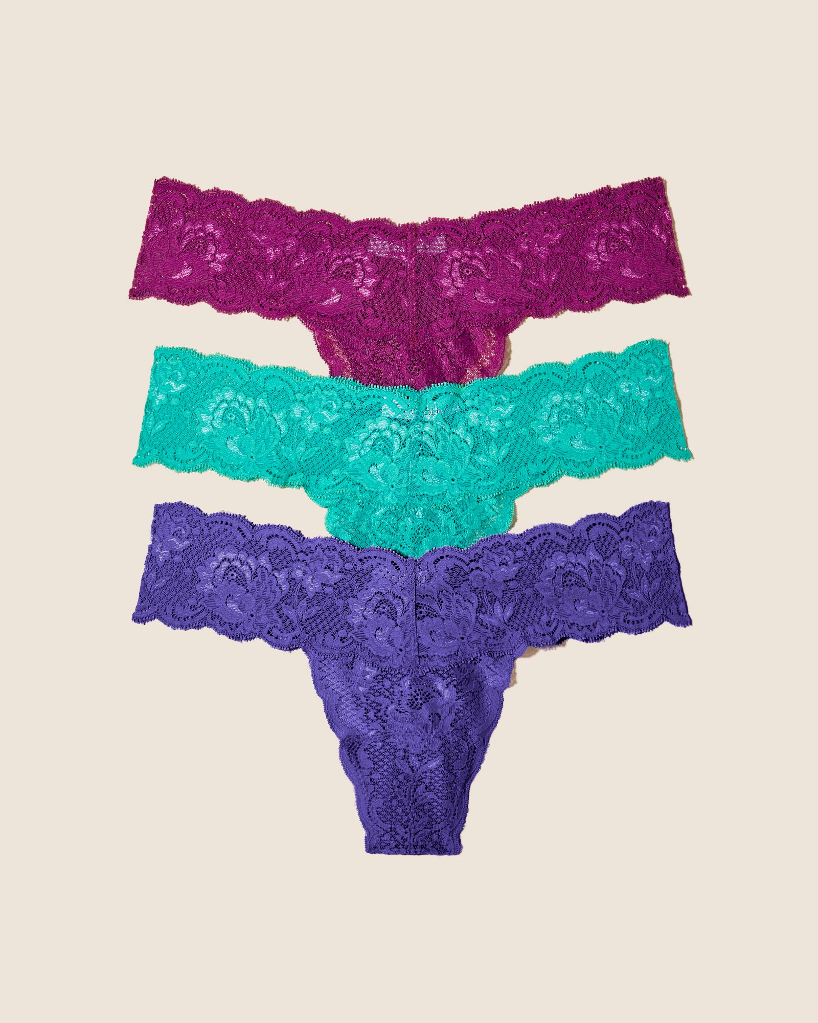 Multi String - Never Say Never Lot De 3 Tangas