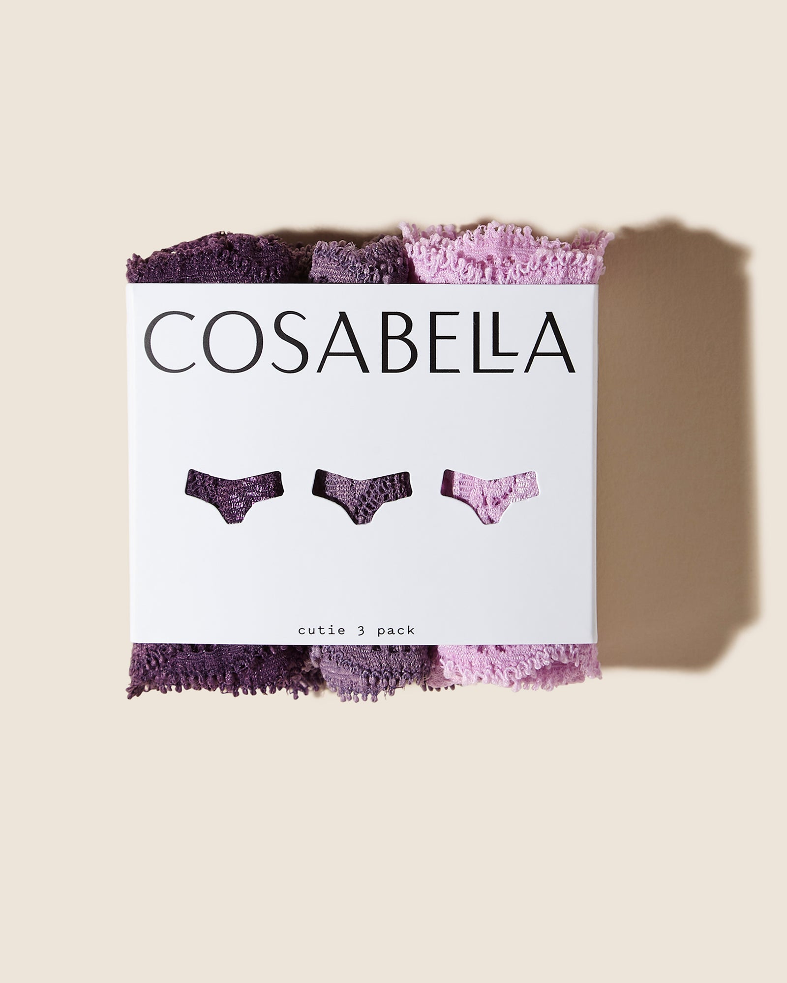 Multi Thong - Never Say Never Cutie Lr Thong 3 Pack