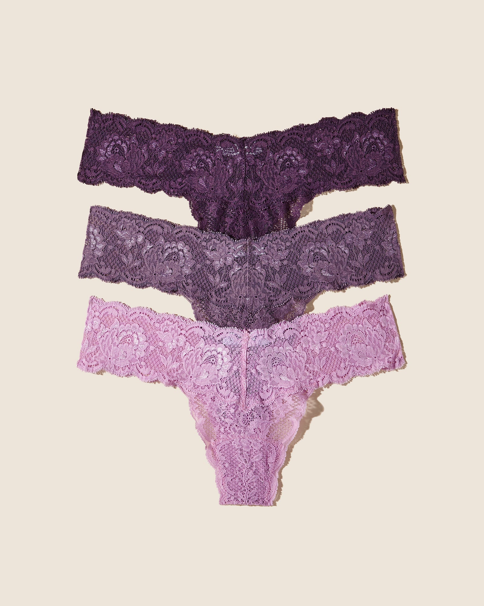 Multi Tanga - Never Say Never 3Er-Pack Lr Tanga