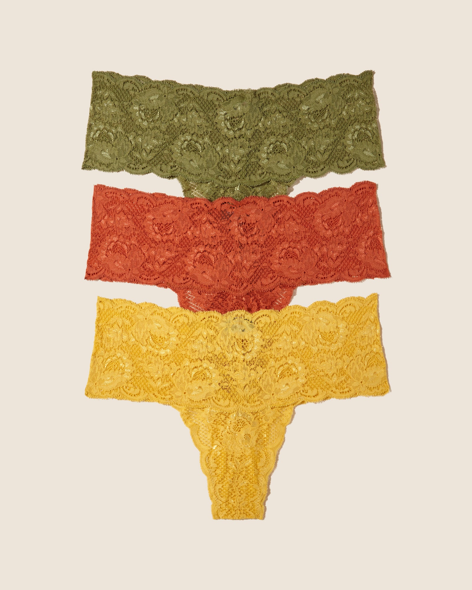 Multi String - Never Say Never Lot De 3 Tangas Comfie