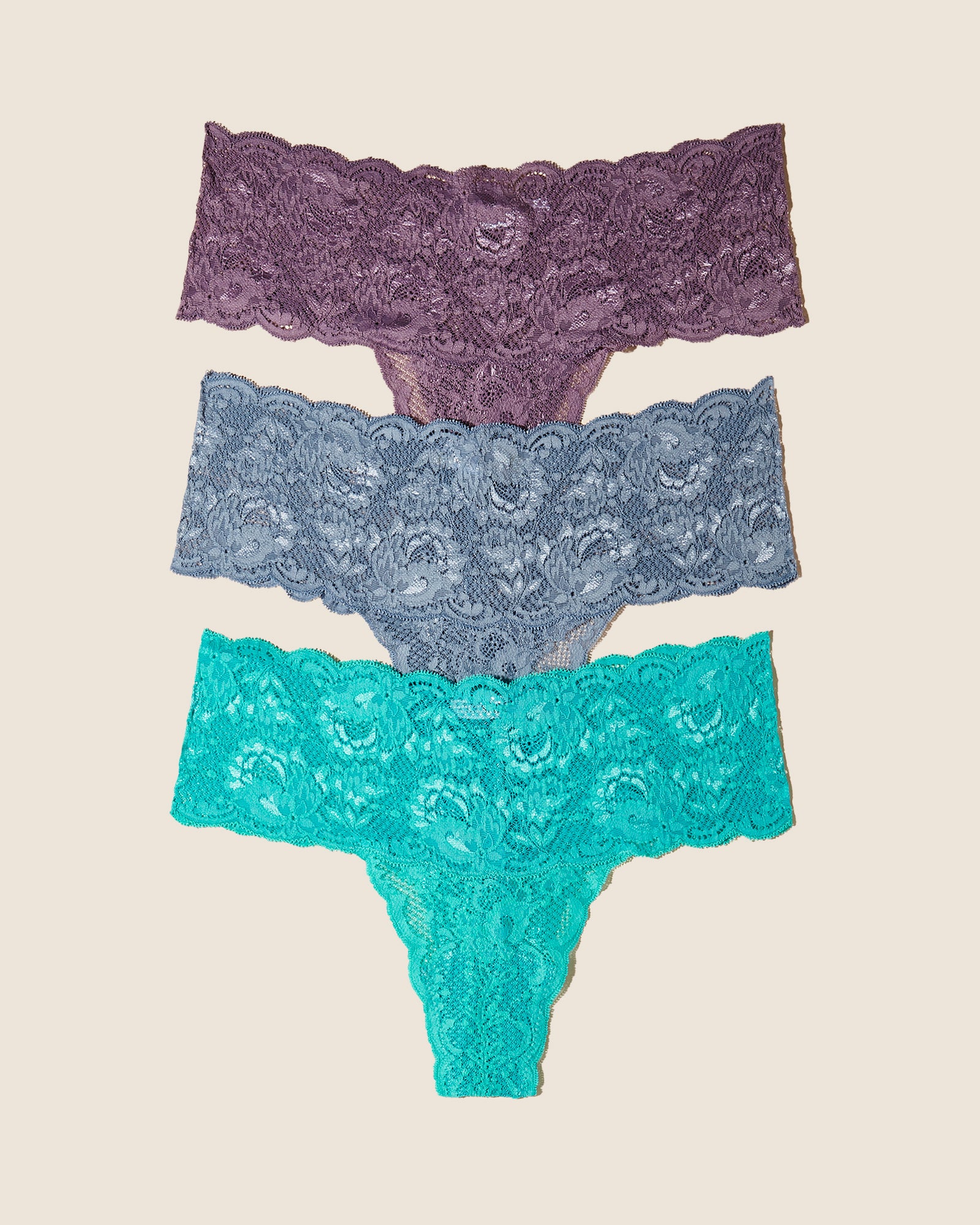 Multi String - Never Say Never Lot De 3 Tangas Comfie