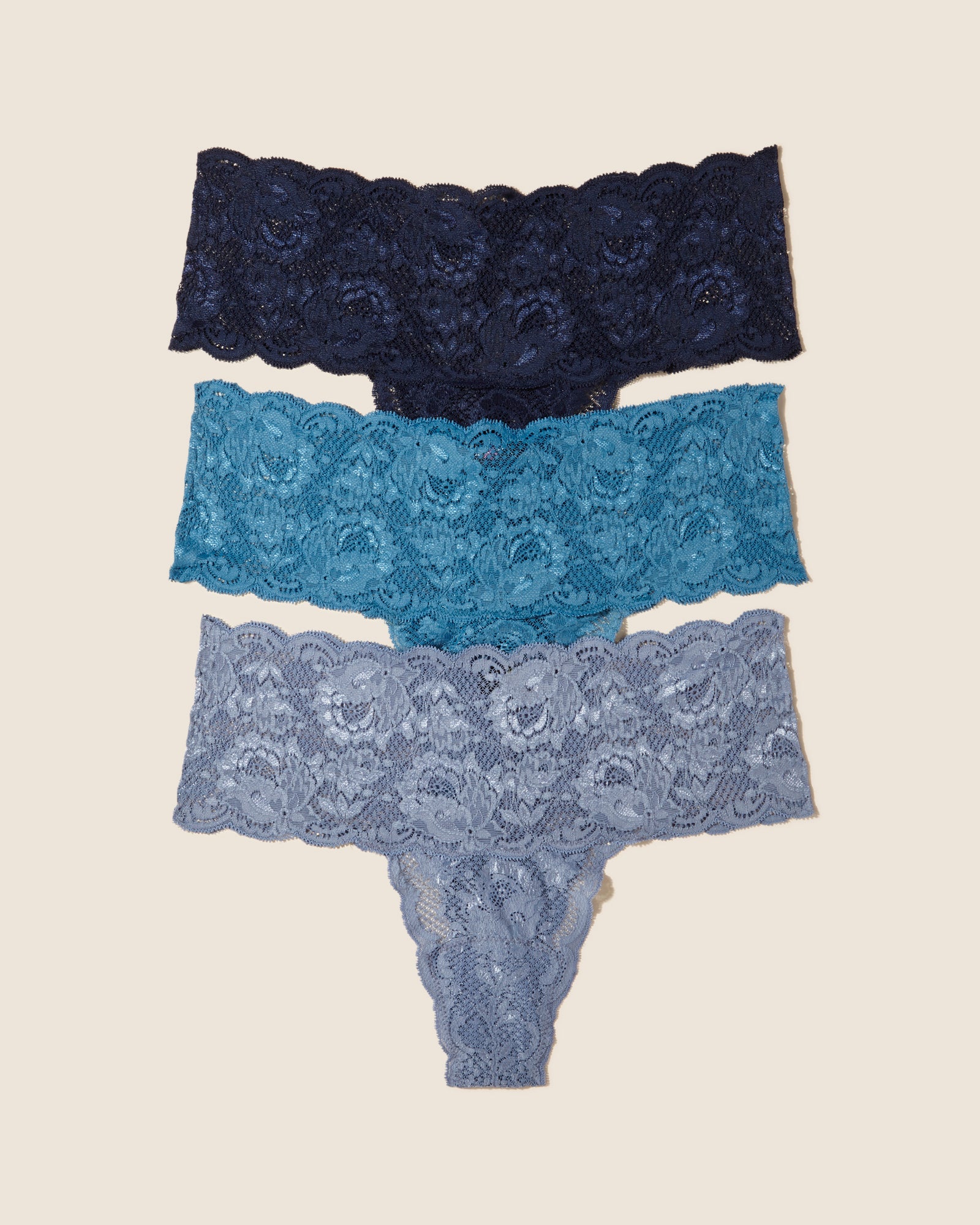 Multi Thong - Never Say Never Comfie Thong 3 Pack