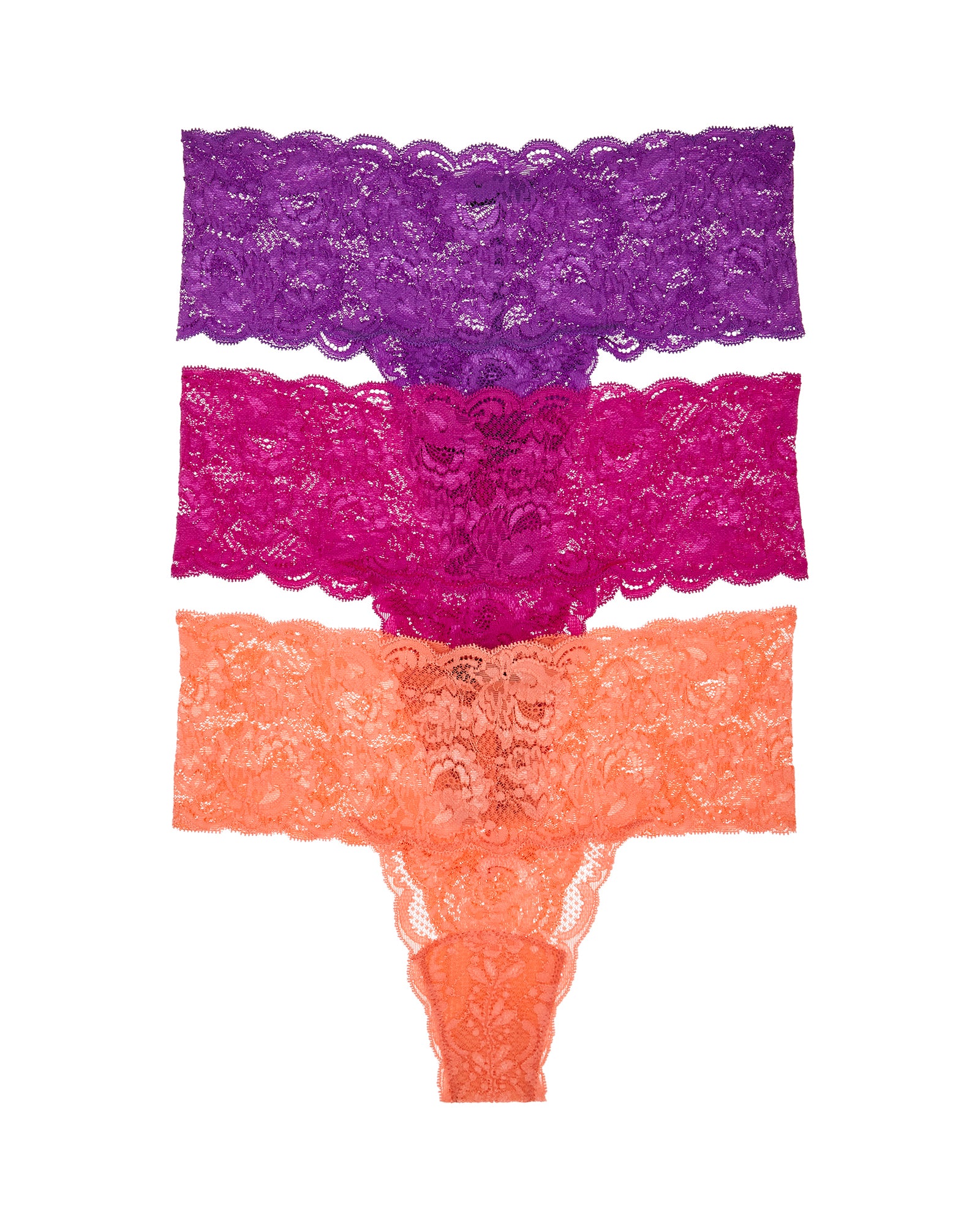 Multi Tanga - Never Say Never Tanga Comfie, 3Er-Pack