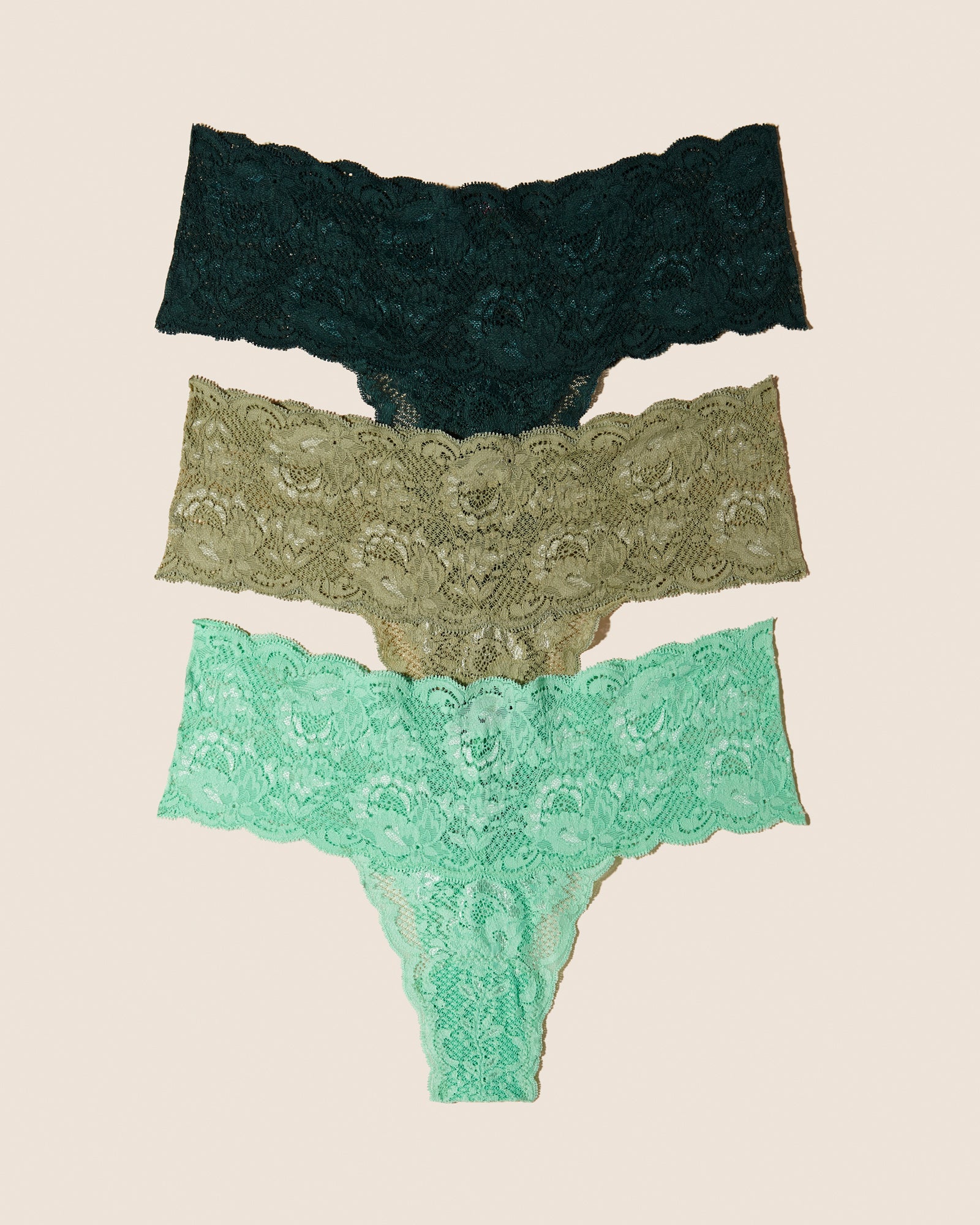 Multi Tanga - Never Say Never Tanga Comfie, 3Er-Pack