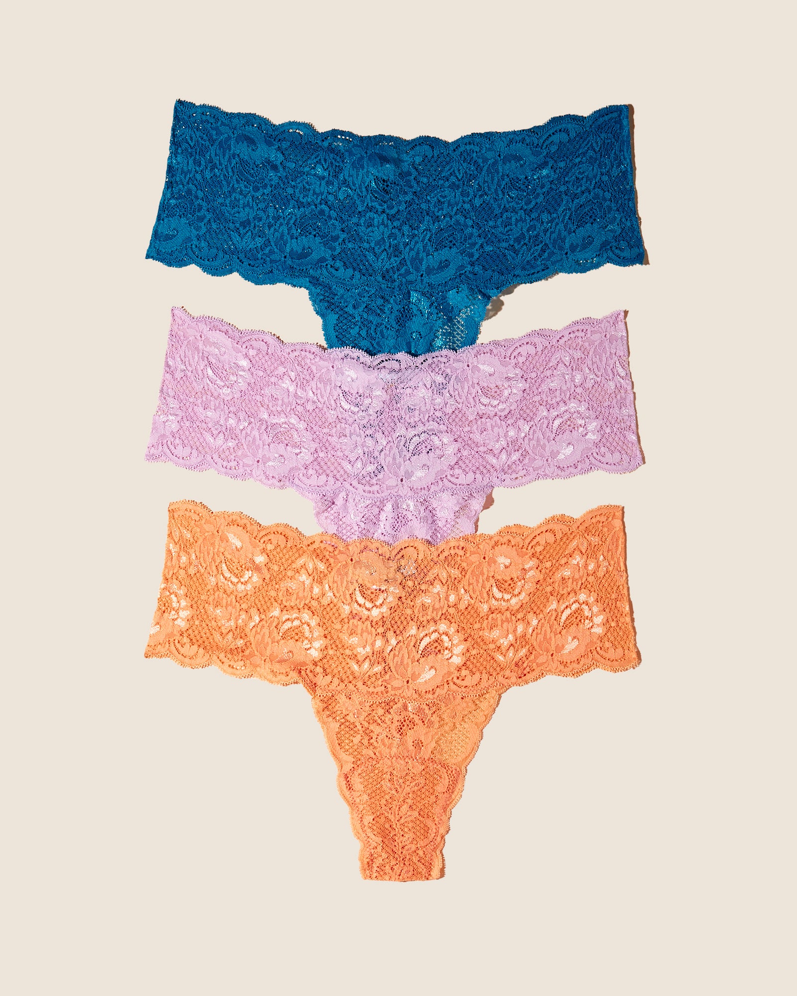 Multi Perizoma - Never Say Never Comfie Thong 3 Pack