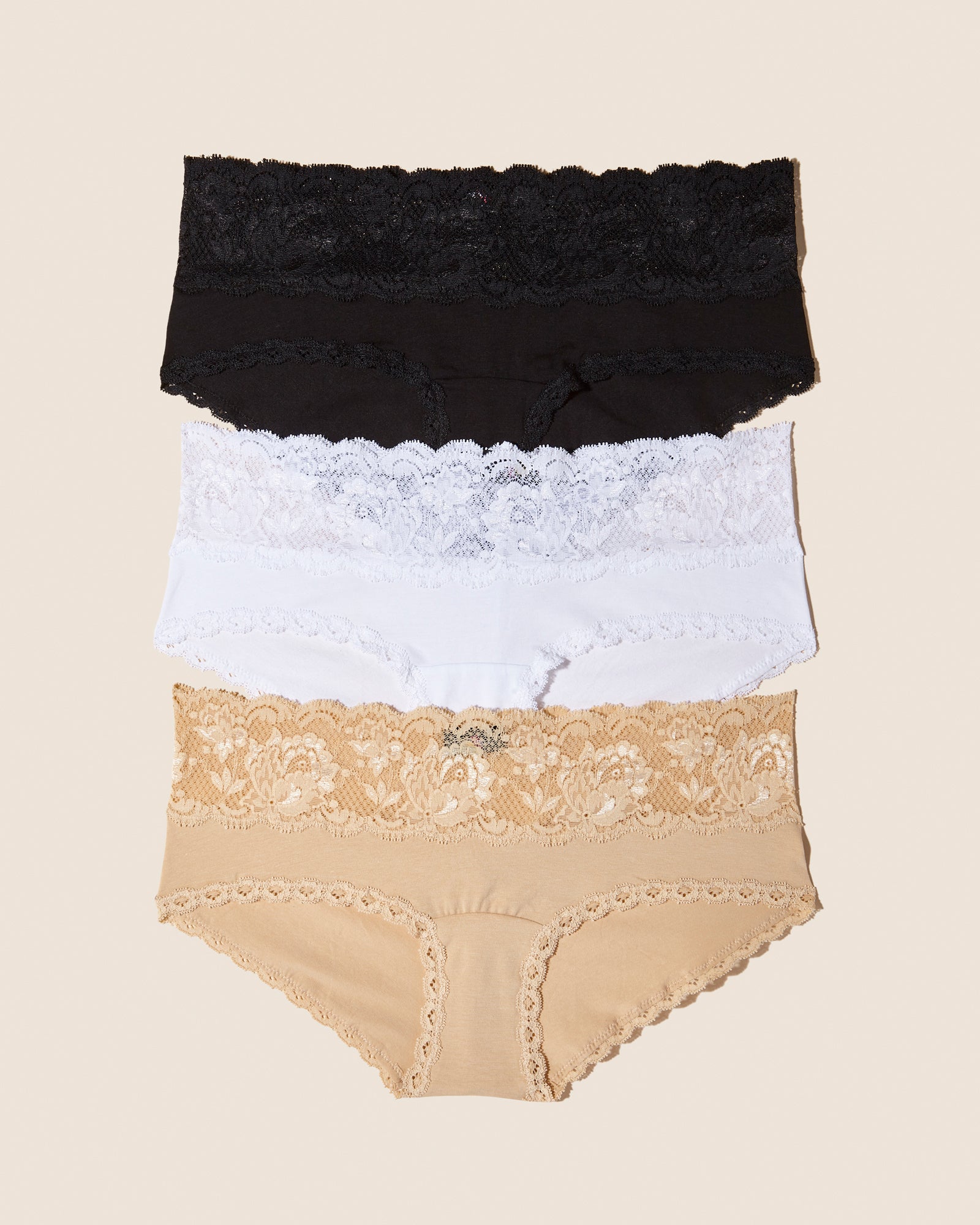 Multi Hot Pant - Never Say Never Maternity Boyshort Pack