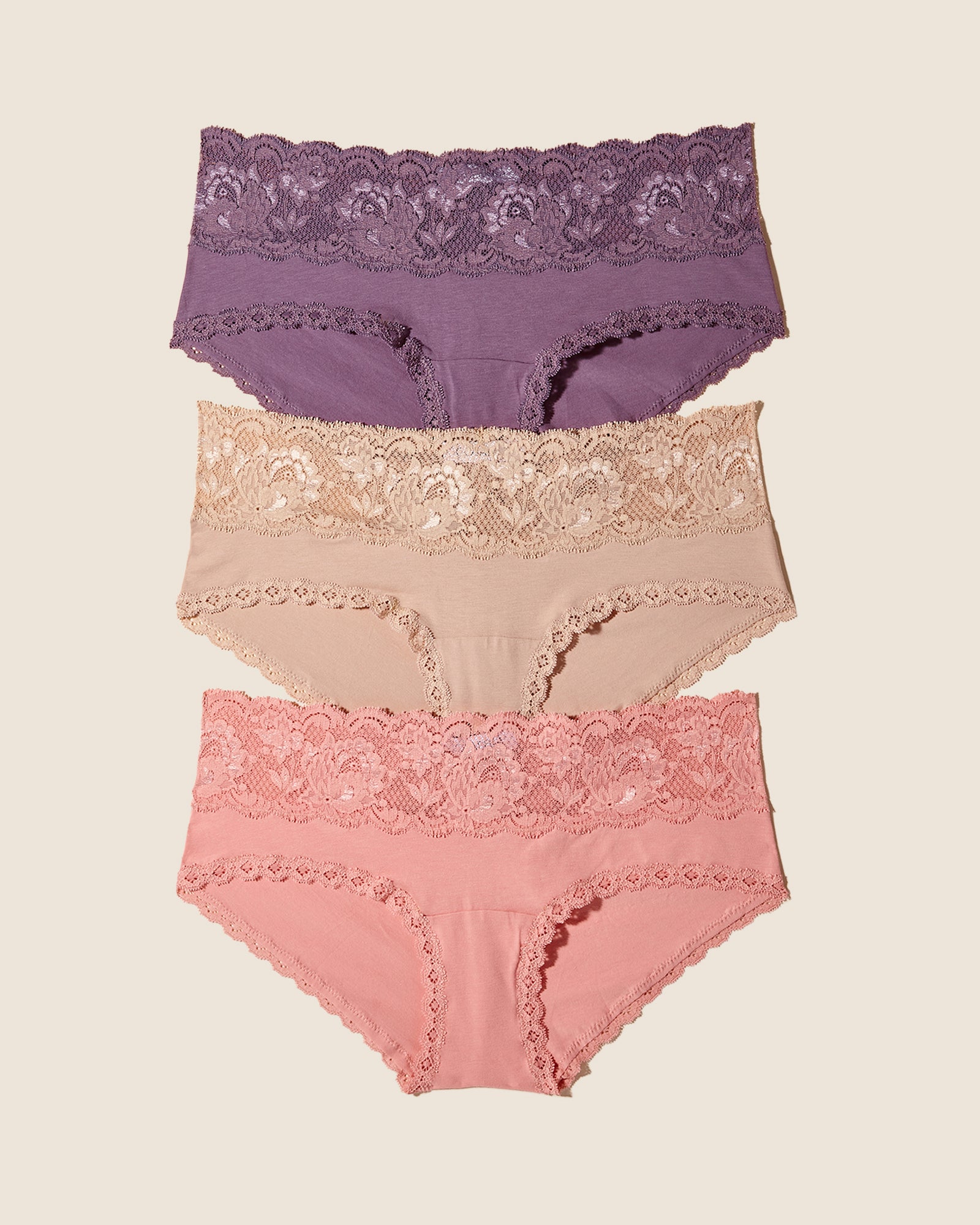 Multi Hot Pant - Never Say Never Maternity Boyshort Pack