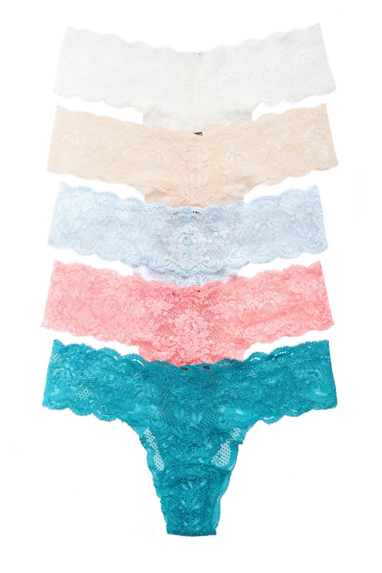 Multi Tangas - Never Say Never Pack De 5 Tangas Cutie