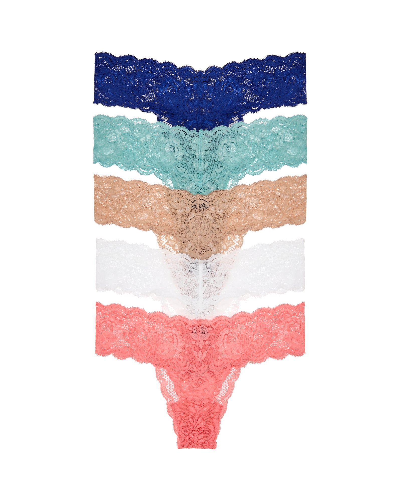 Multi Perizoma - Never Say Never Cutie Thong 5 Pack