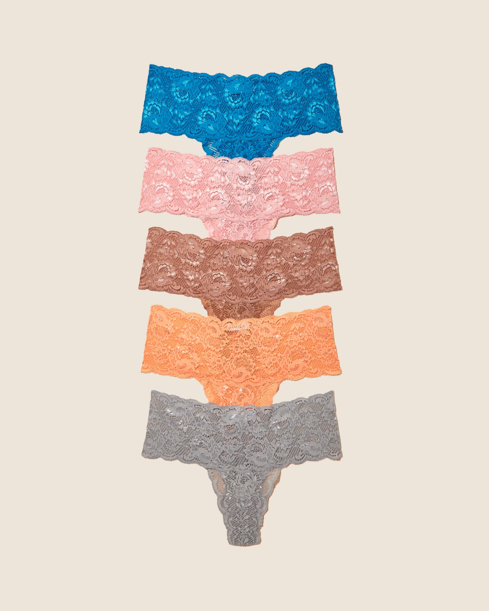 Multi Tangas - Never Say Never Pack De 5 Tangas Comfie