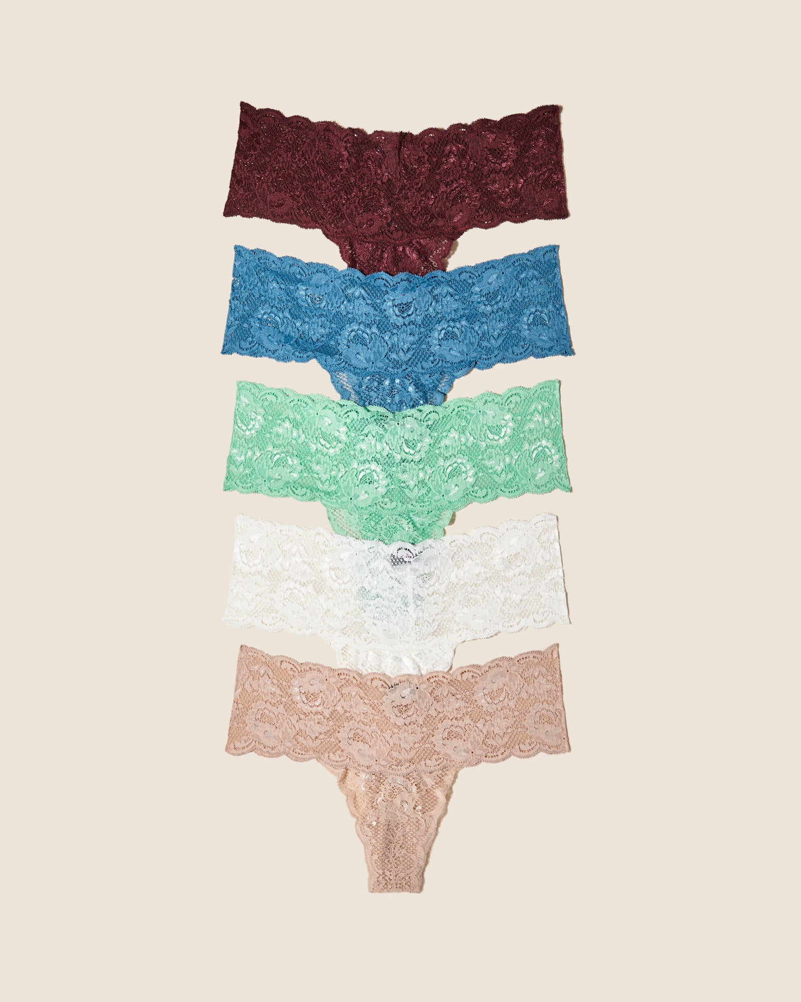 Multi Tangas - Never Say Never Pack De 5 Tangas Comfie