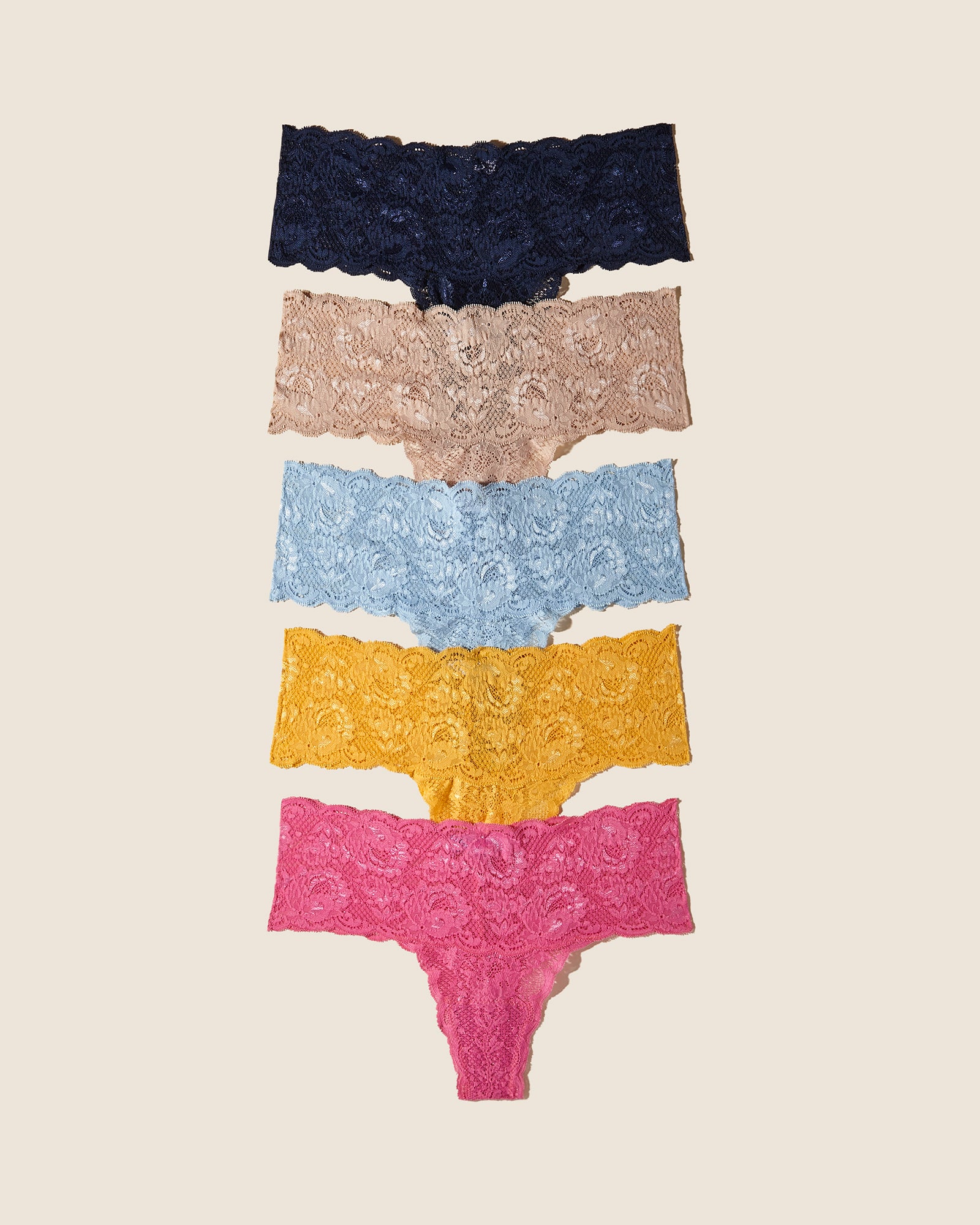 Multi Tangas - Never Say Never Pack De 5 Tangas Comfie