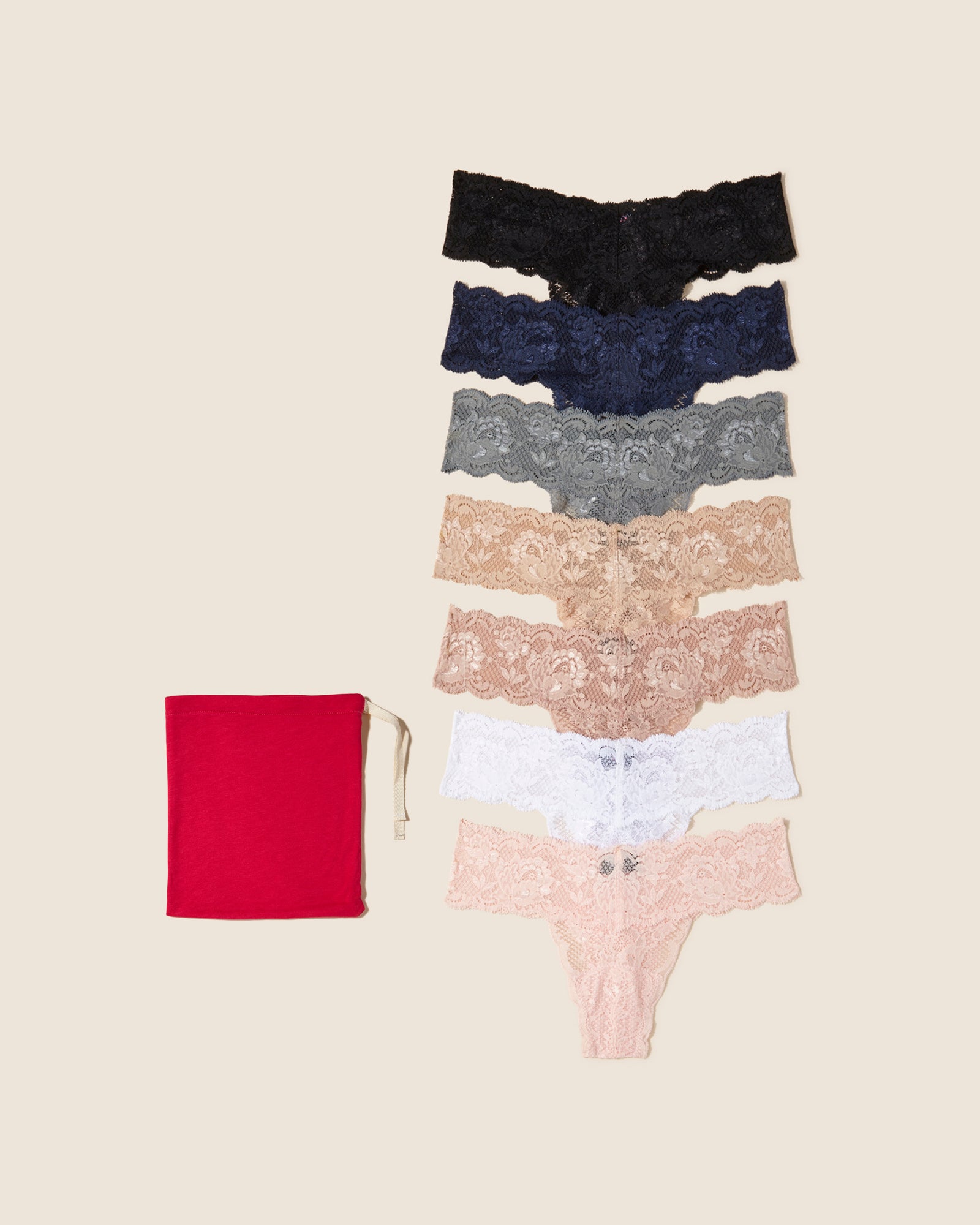 Roja Tangas - Never Say Never Pack De 7 Tangas