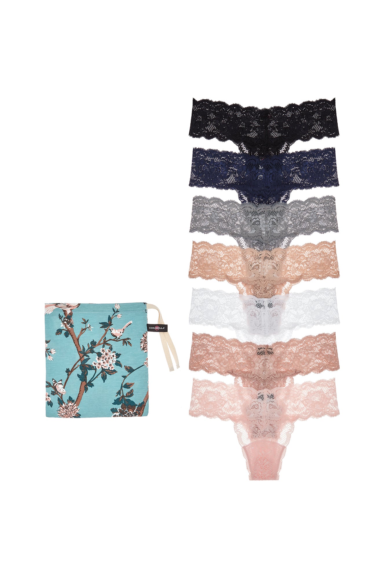 Rossa Perizoma - Never Say Never Cutie - Multipack Da 7 Pezzi