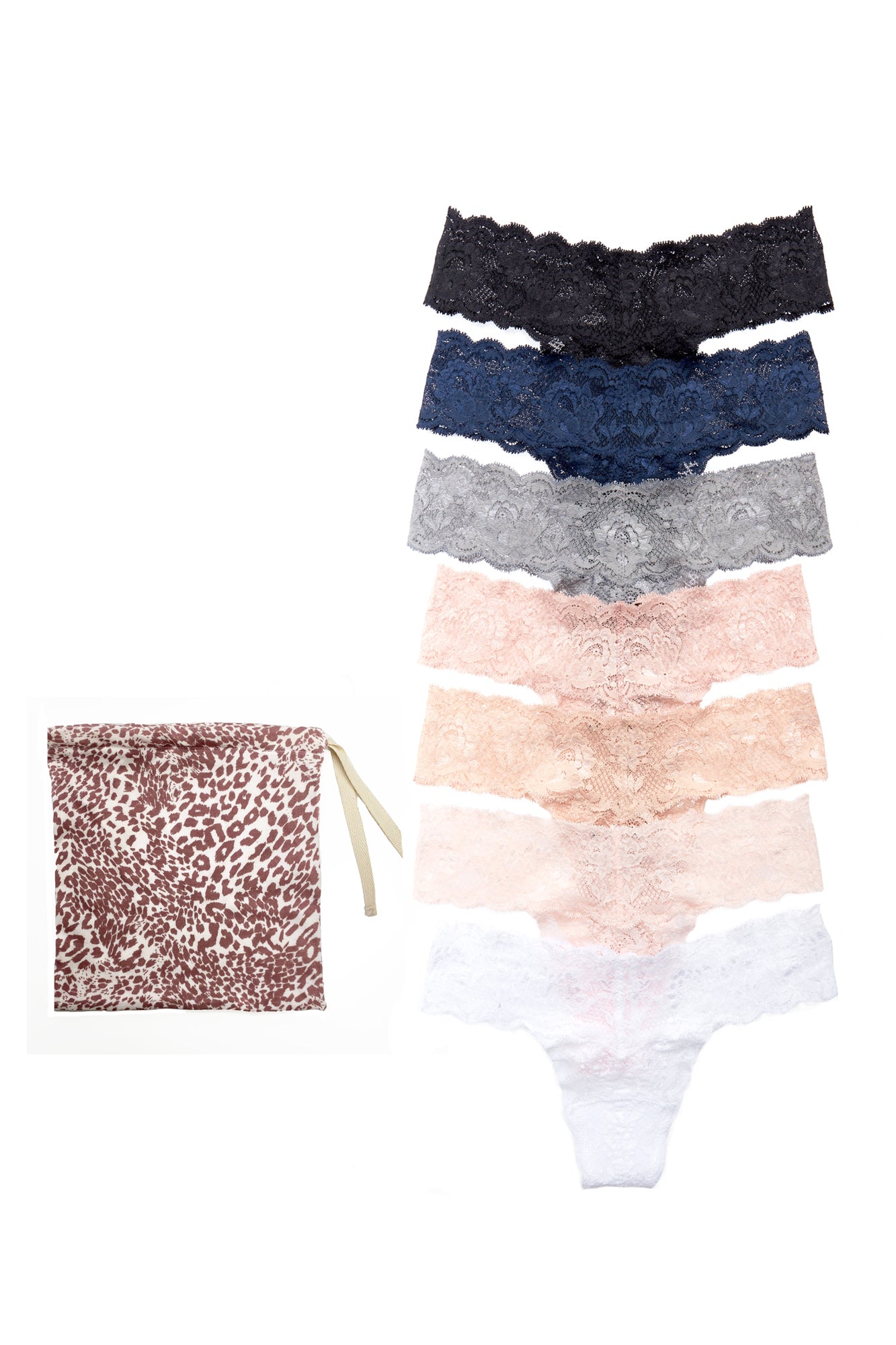 Rosada Tangas - Never Say Never Pack De 7 Tangas