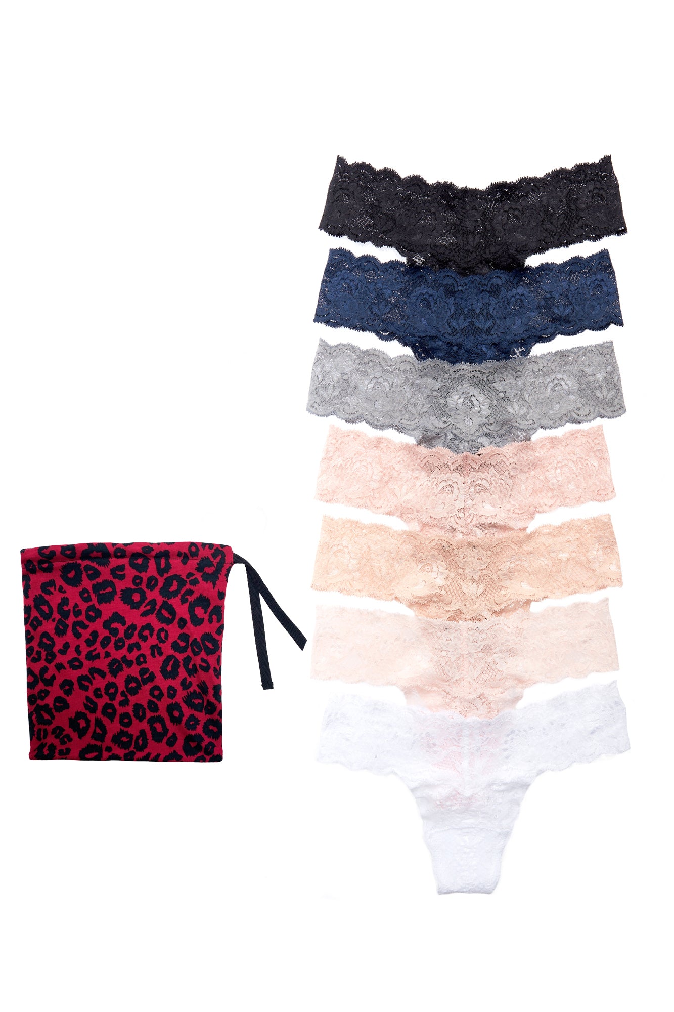 Roja Tangas - Never Say Never Pack De 7 Tangas