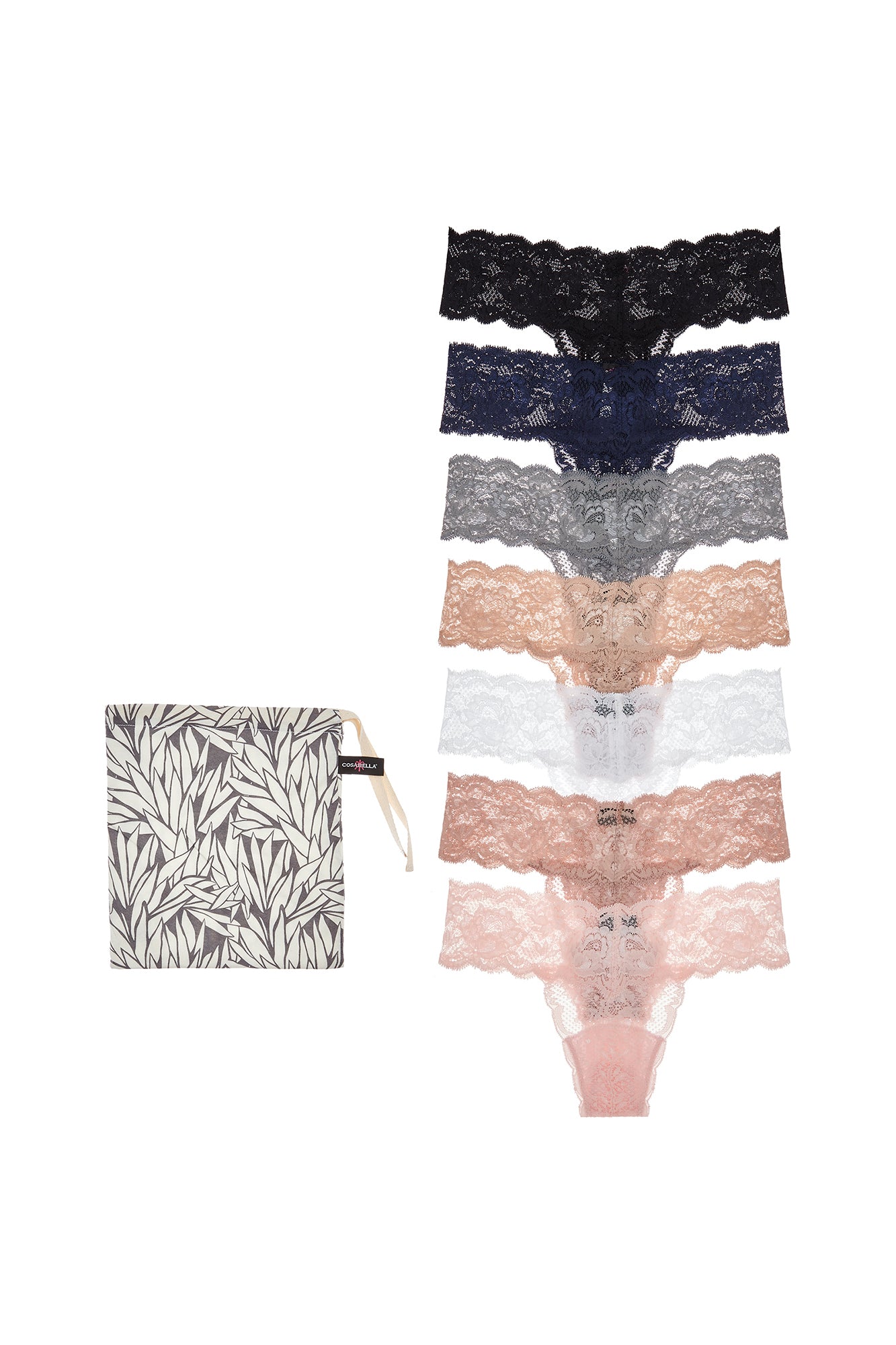 Verde Tangas - Never Say Never Pack De 7 Tangas