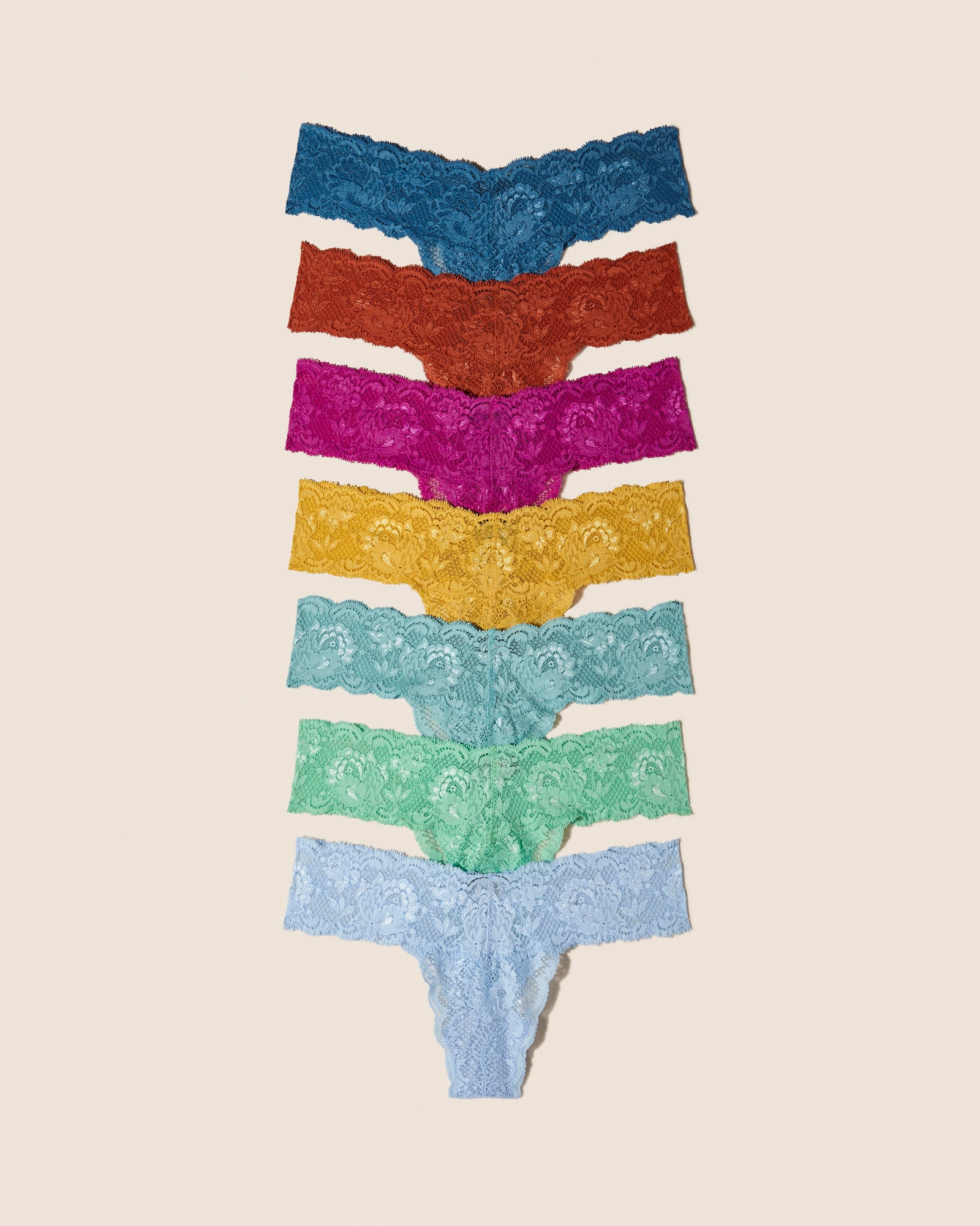 Multi Perizoma - Never Say Never Confezione Da 7 Perizomi Cutie