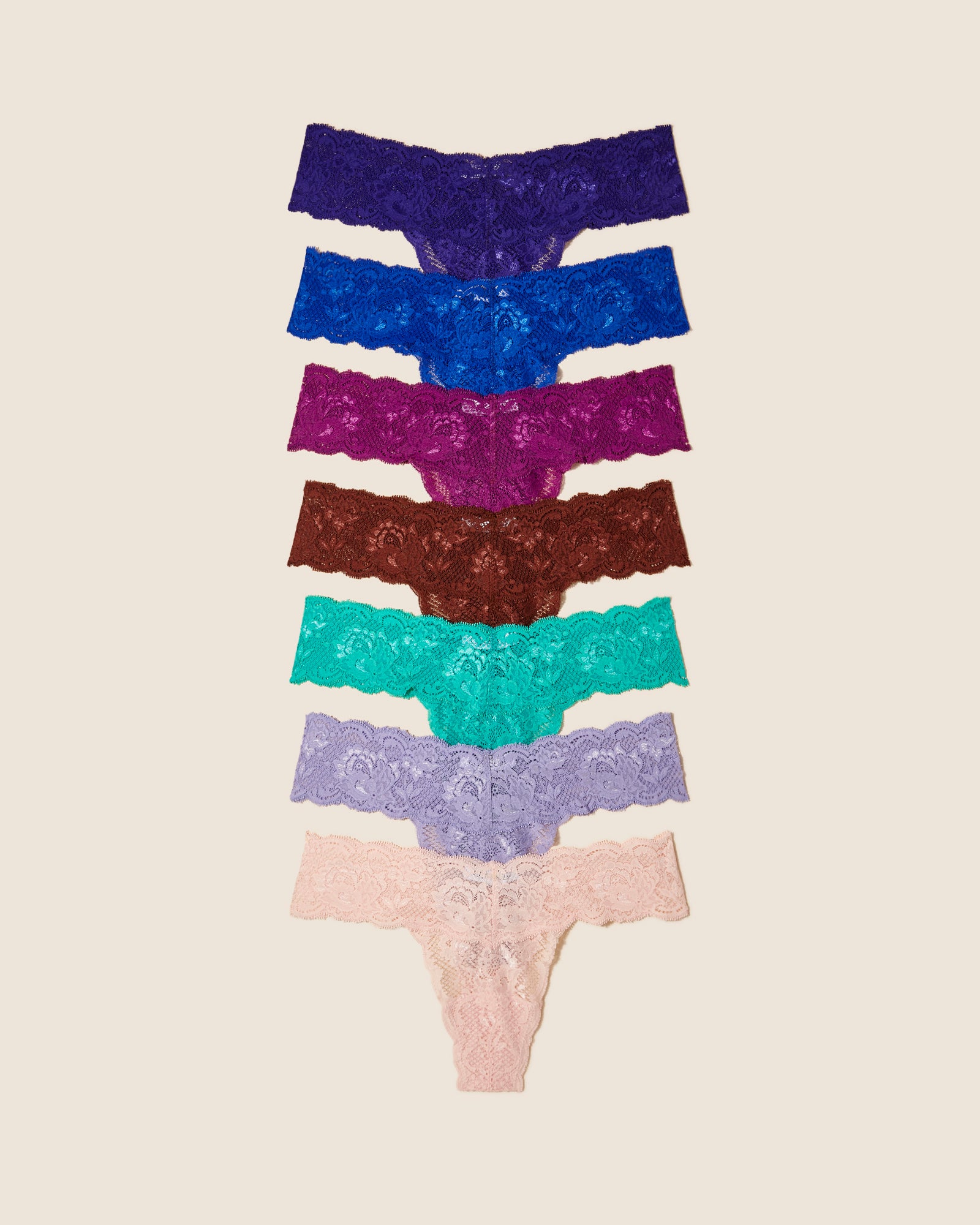 Multi String - Never Say Never Lot De 7 Strings Cutie