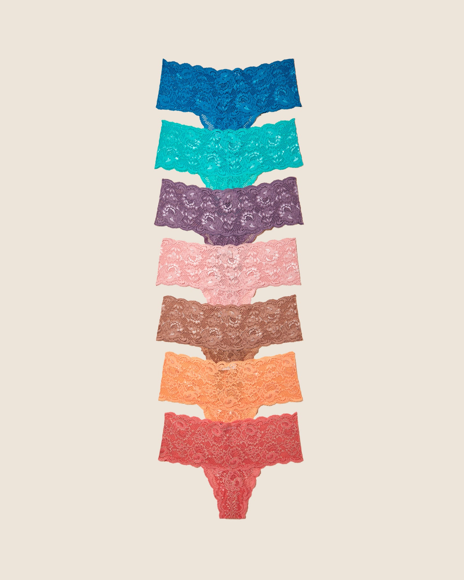 Multi Tangas - Never Say Never Pack De 7 Tangas Comfie